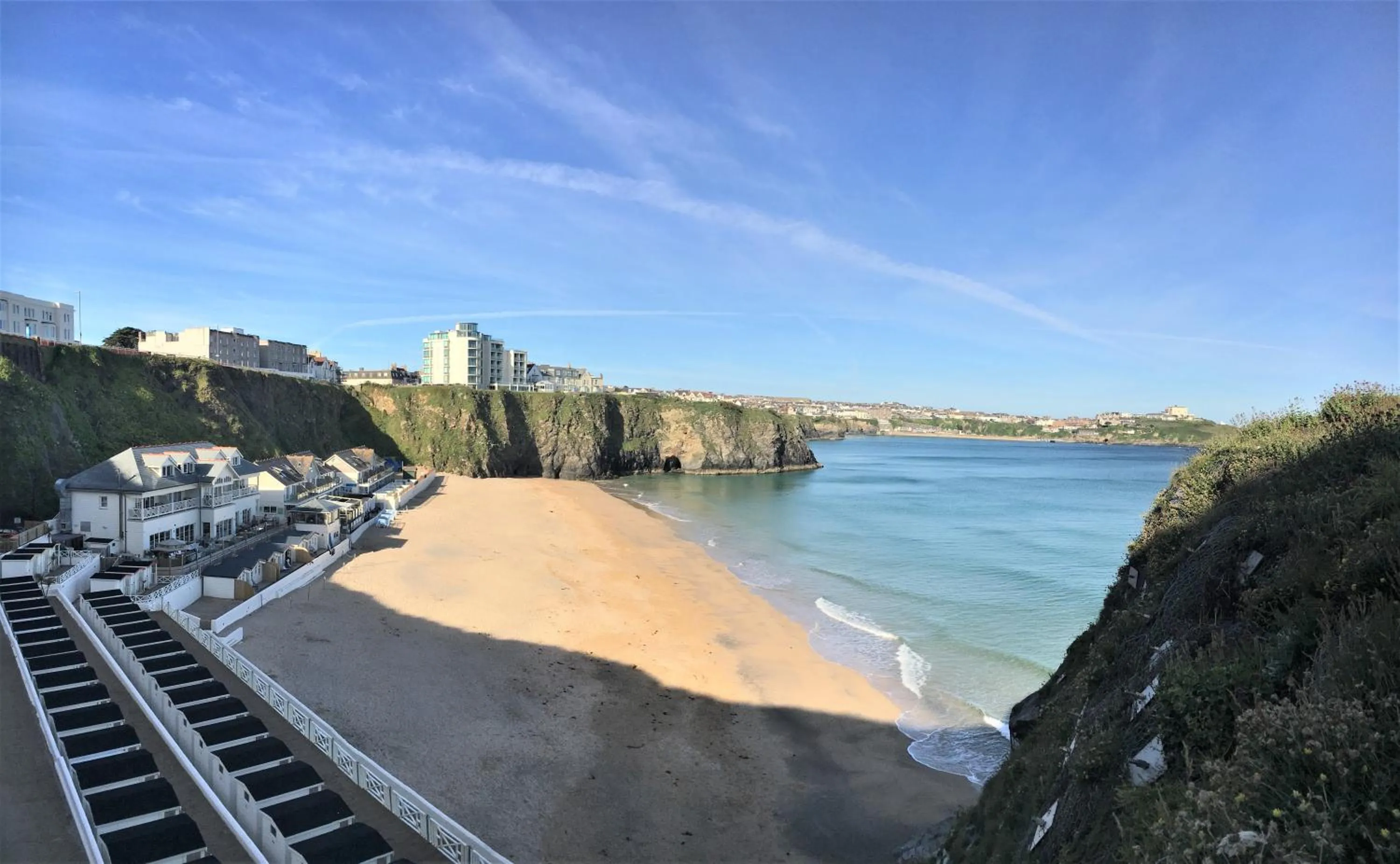 Property building in Tolcarne Beach Apartments