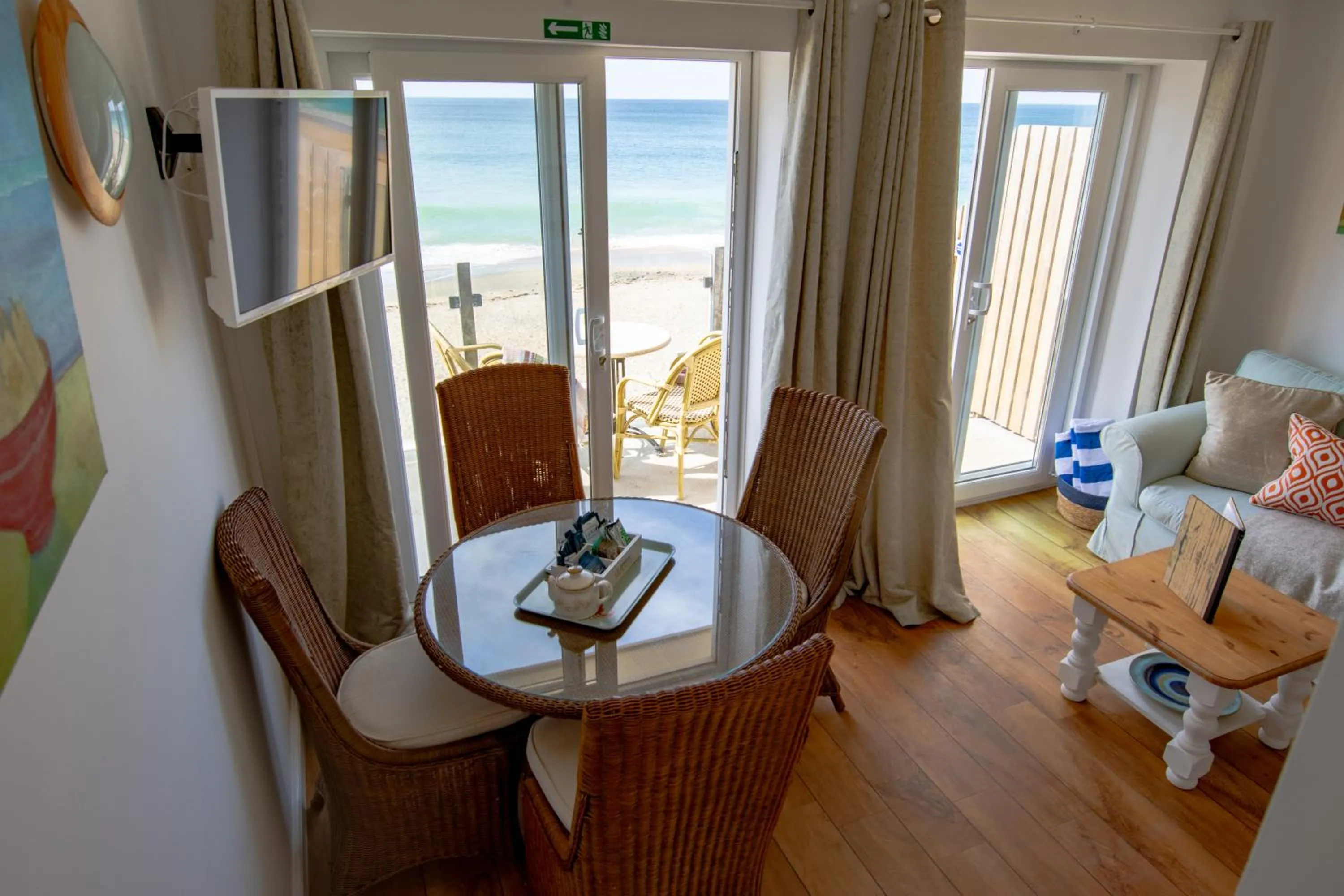 Balcony/Terrace in Tolcarne Beach Apartments