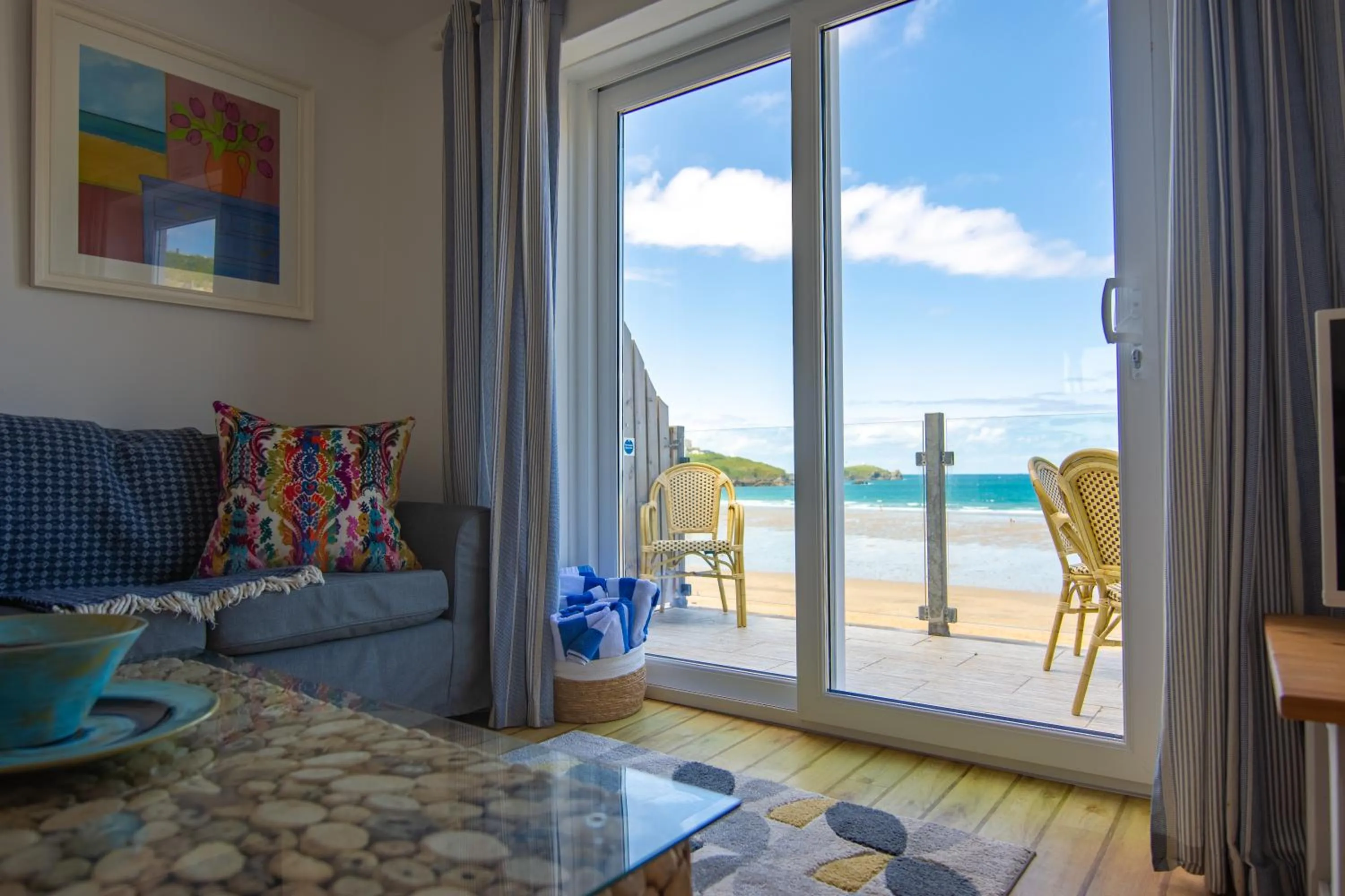 Balcony/Terrace in Tolcarne Beach Apartments