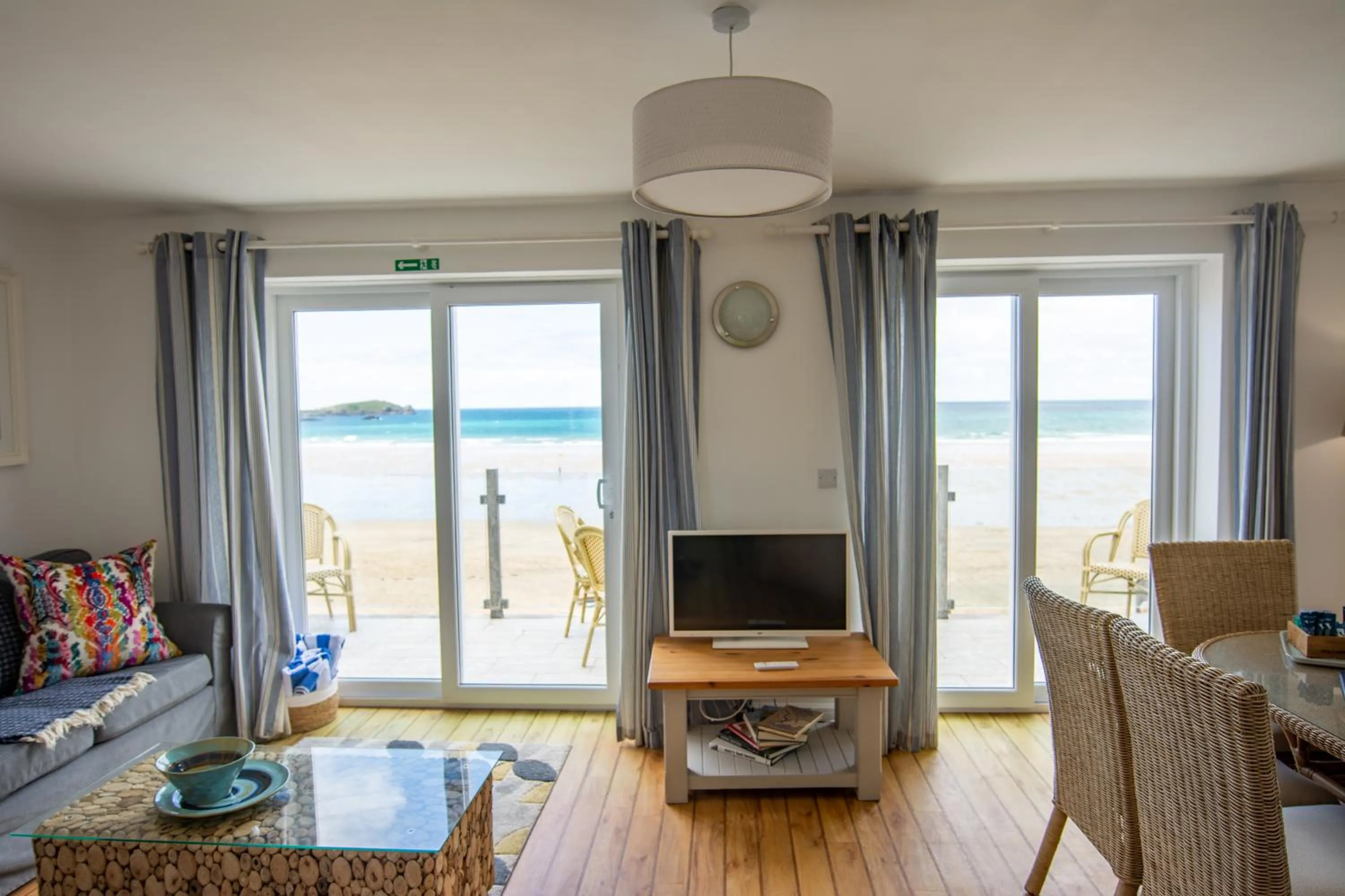 Balcony/Terrace in Tolcarne Beach Apartments