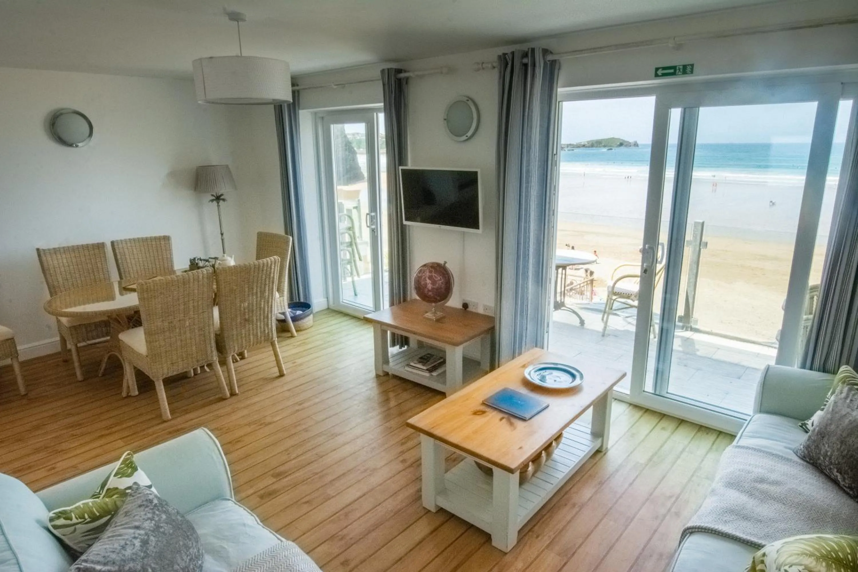 Balcony/Terrace in Tolcarne Beach Apartments
