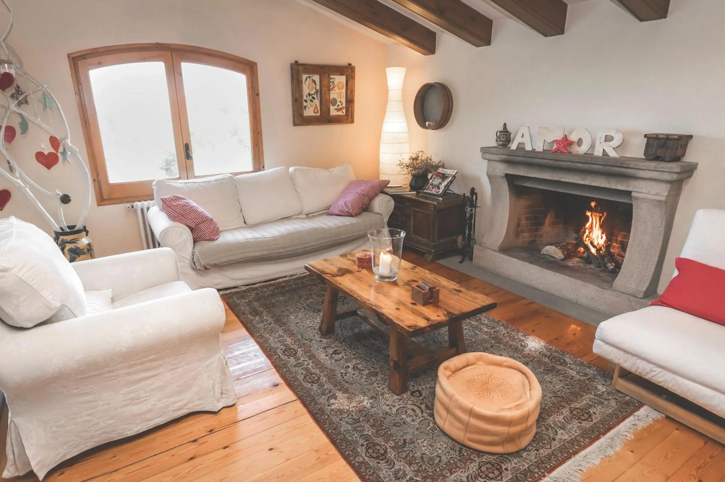 Living room in Can Caponet