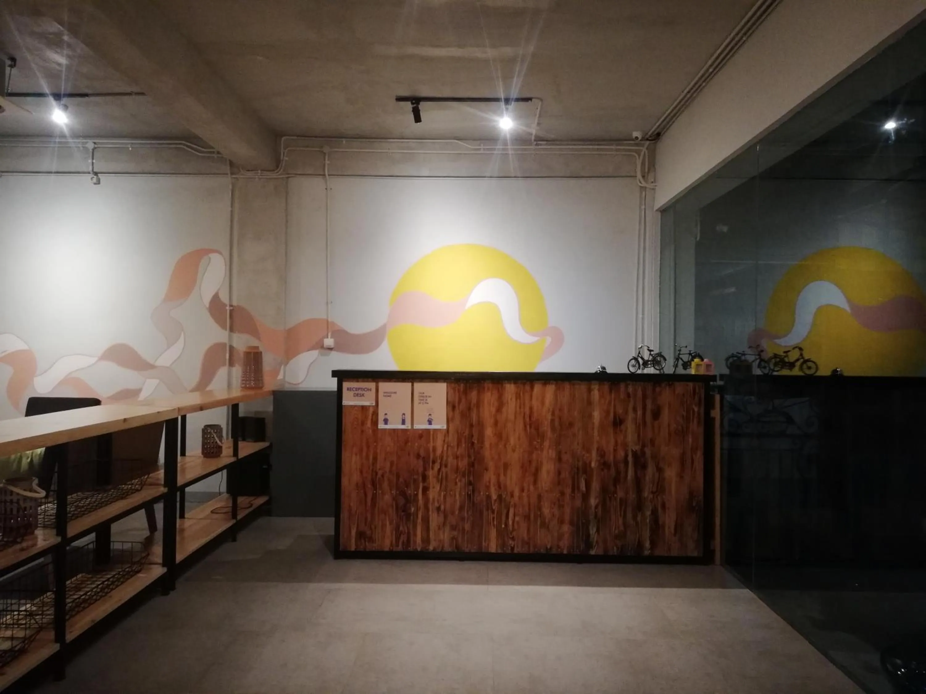 Lobby or reception in PINX'S HOSTEL