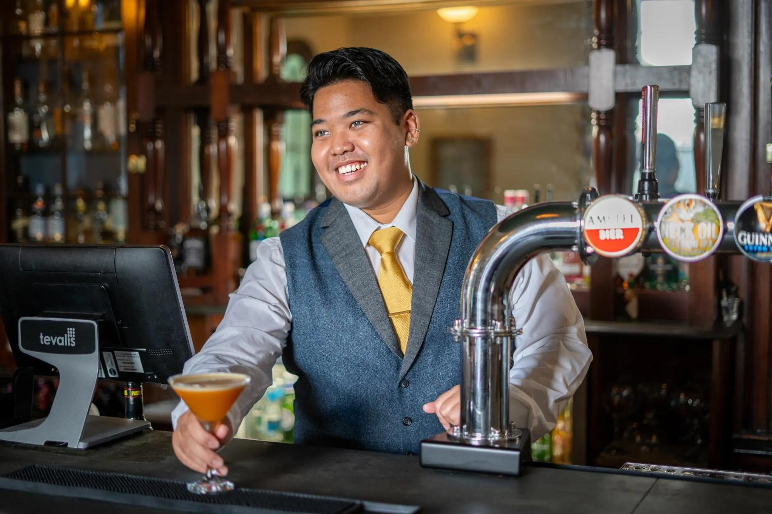 Staff in Owston Hall Hotel