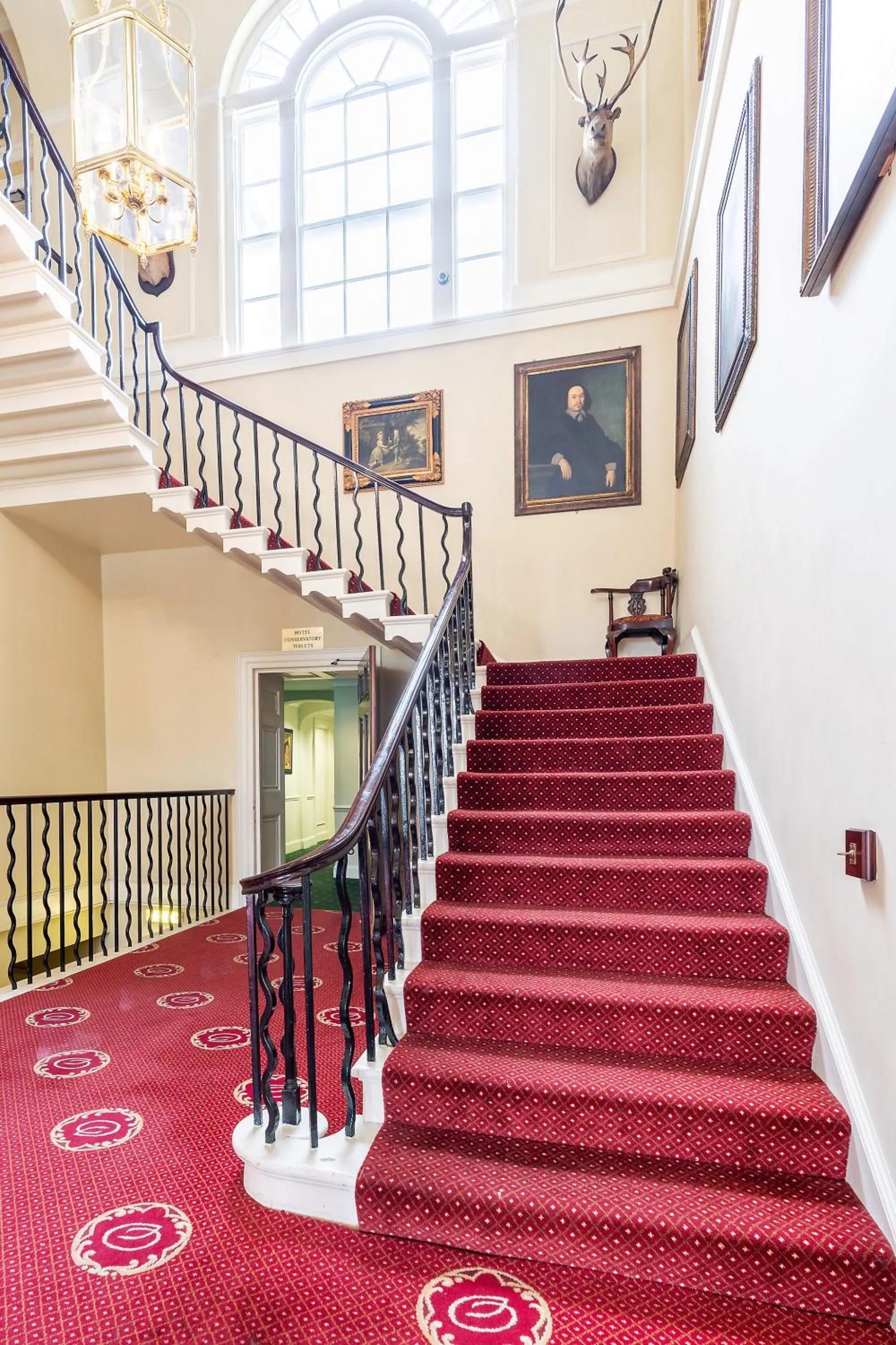 Lobby or reception in Owston Hall Hotel