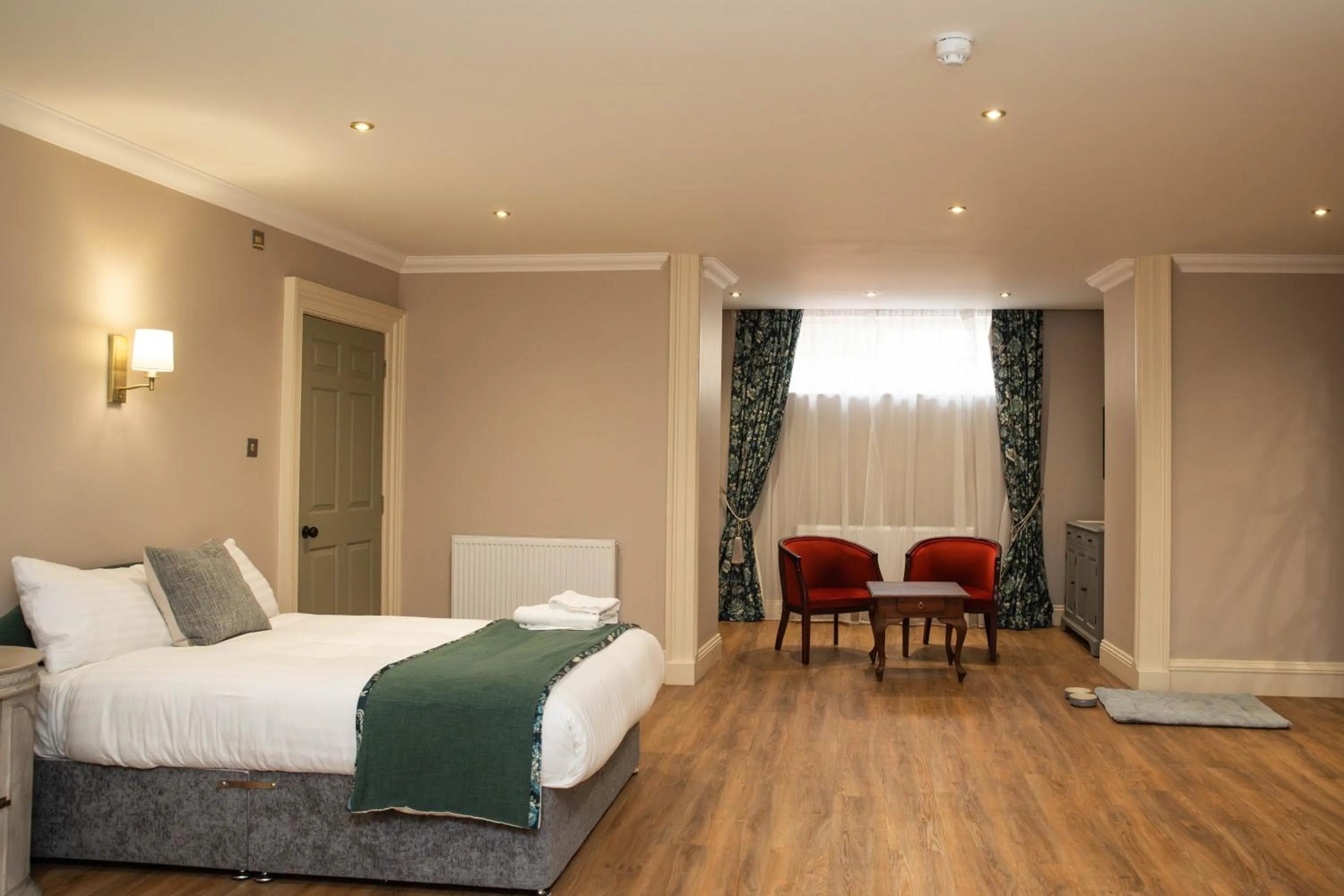 Bed in Owston Hall Hotel