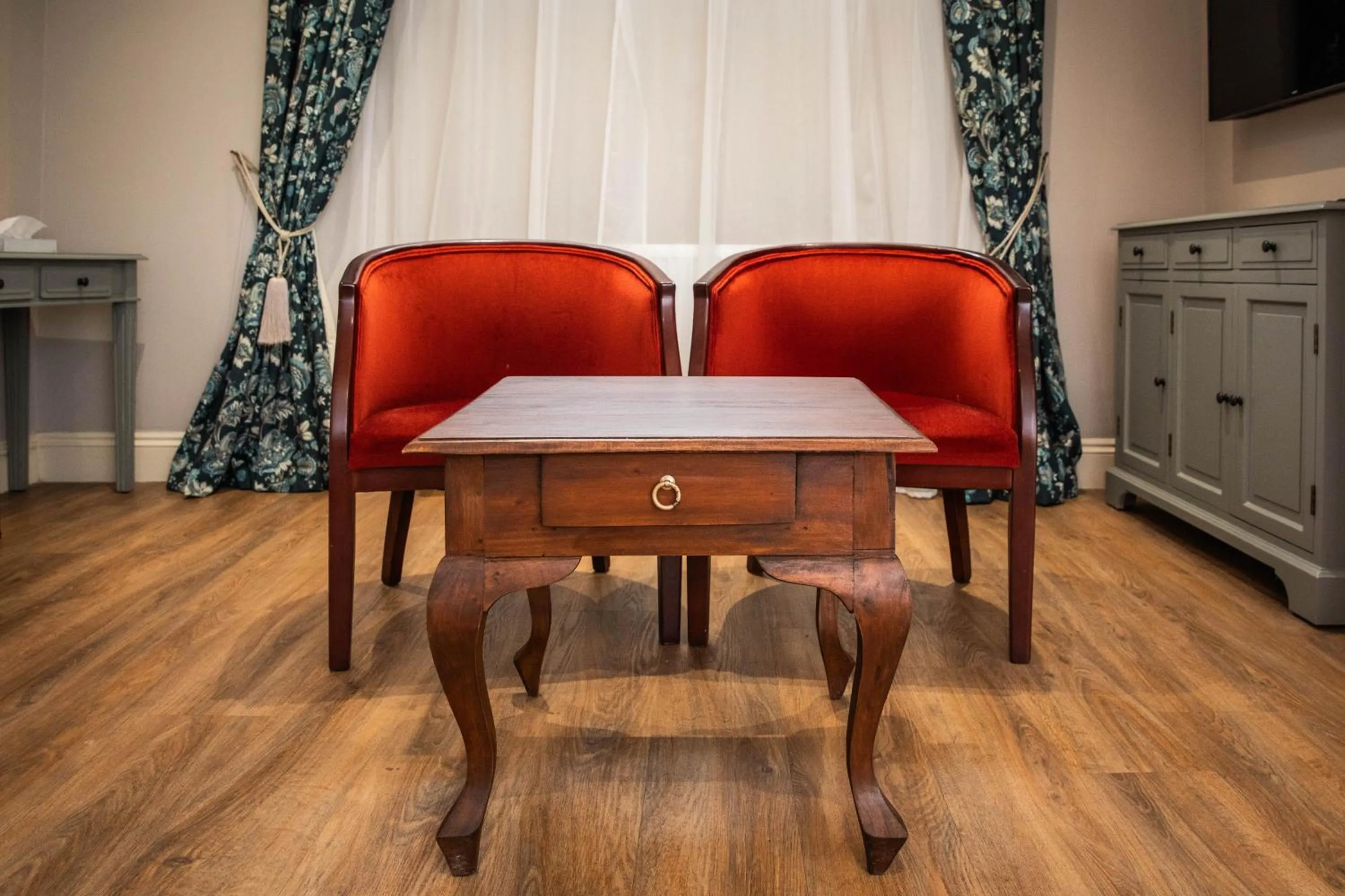Seating area in Owston Hall Hotel