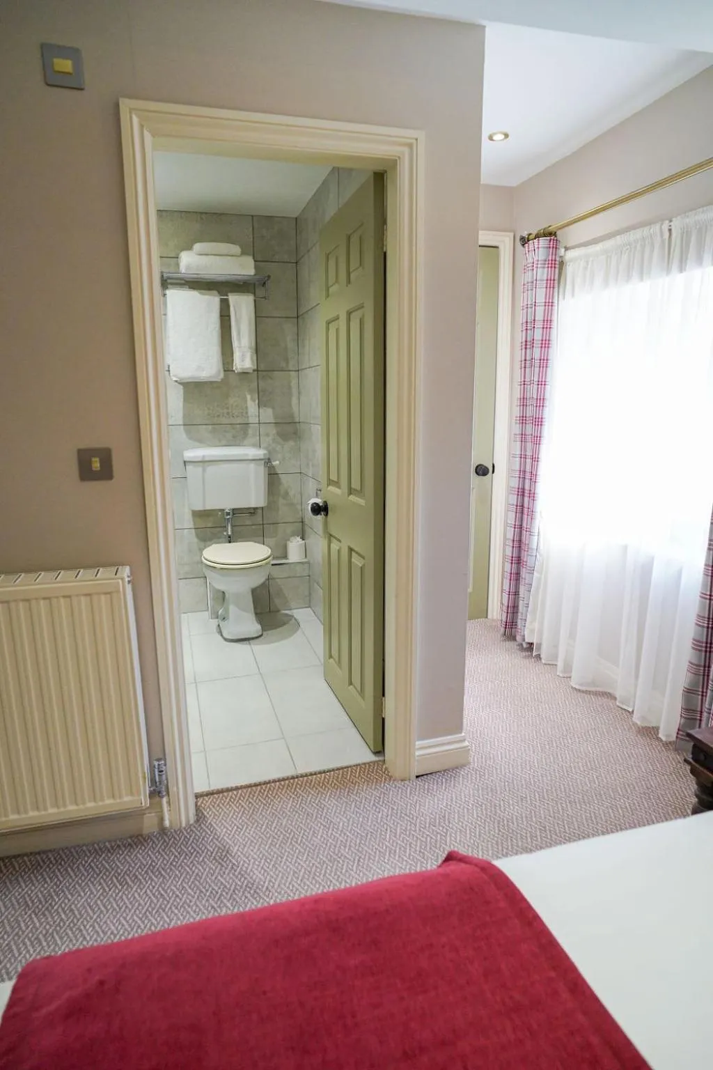 Bed in Owston Hall Hotel