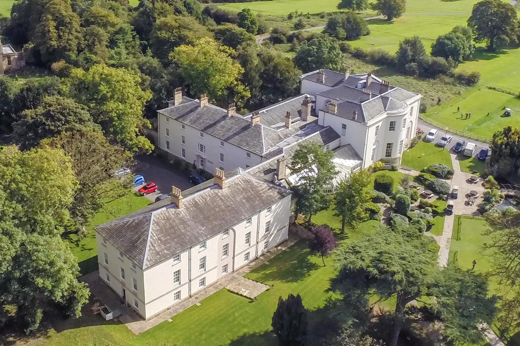Property building in Owston Hall Hotel