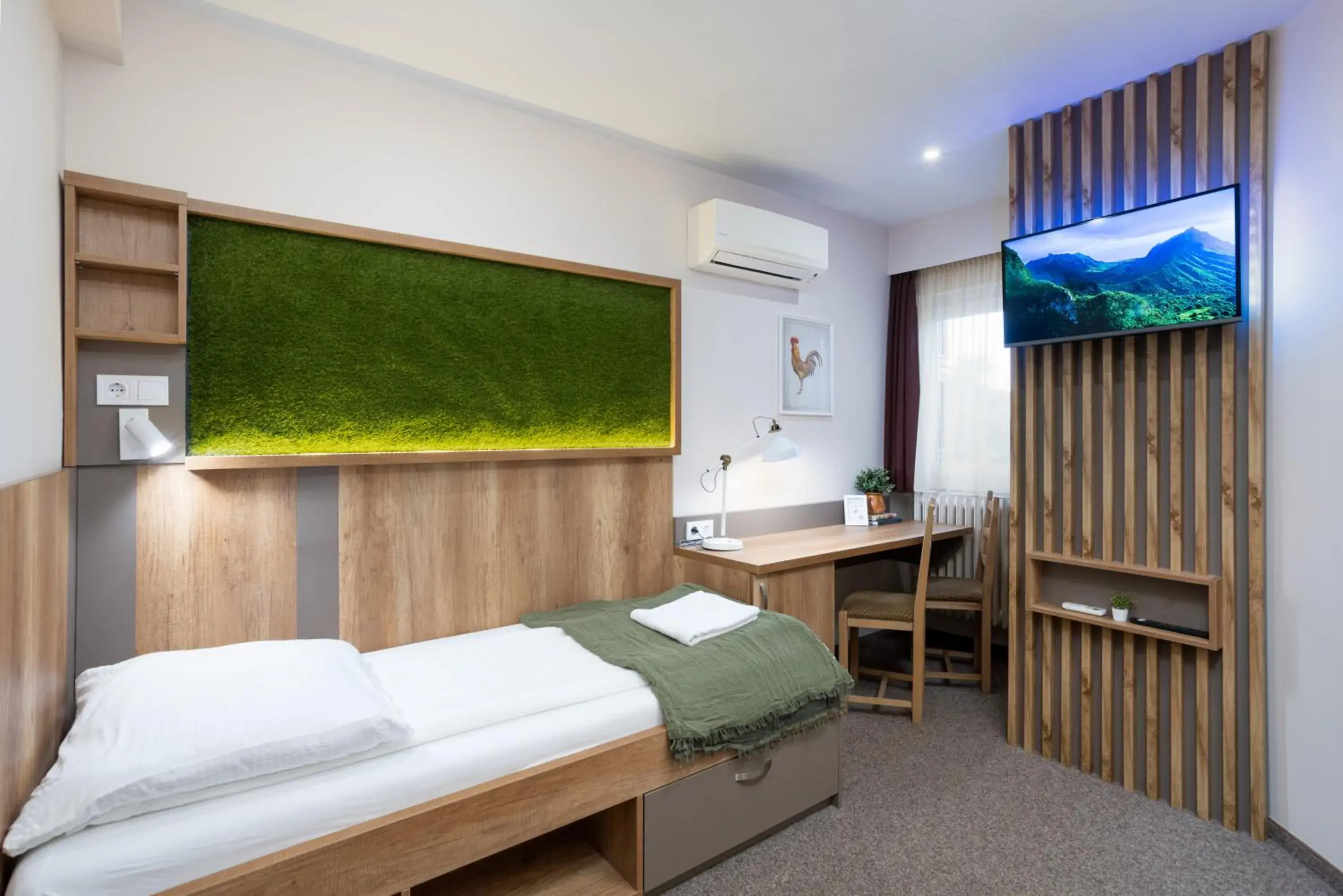 Economy Twin Room in Forró Fogadó & Bauer Bistro Economy Twin Room in Forró Fogadó & Bauer Bistro