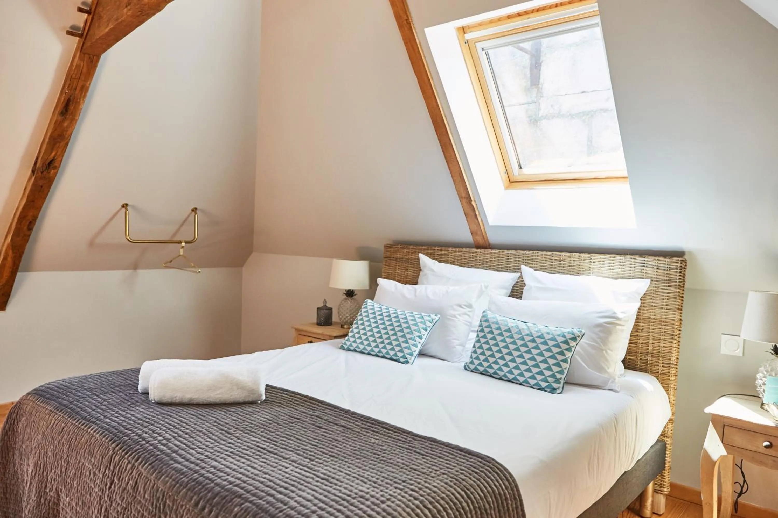 Bed in Domaine de la Fauvriere