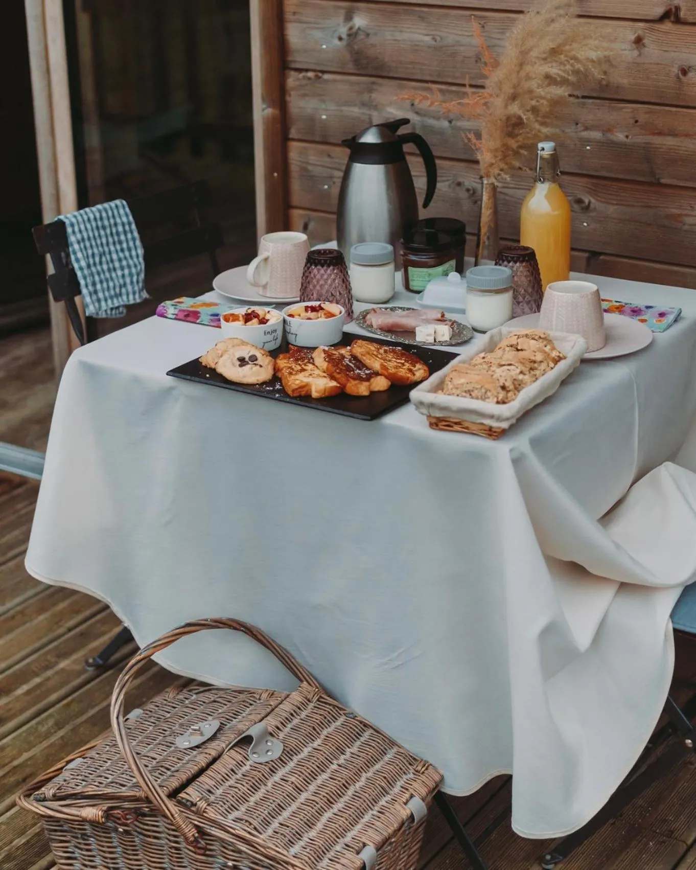 Breakfast in Domaine de la Fauvriere