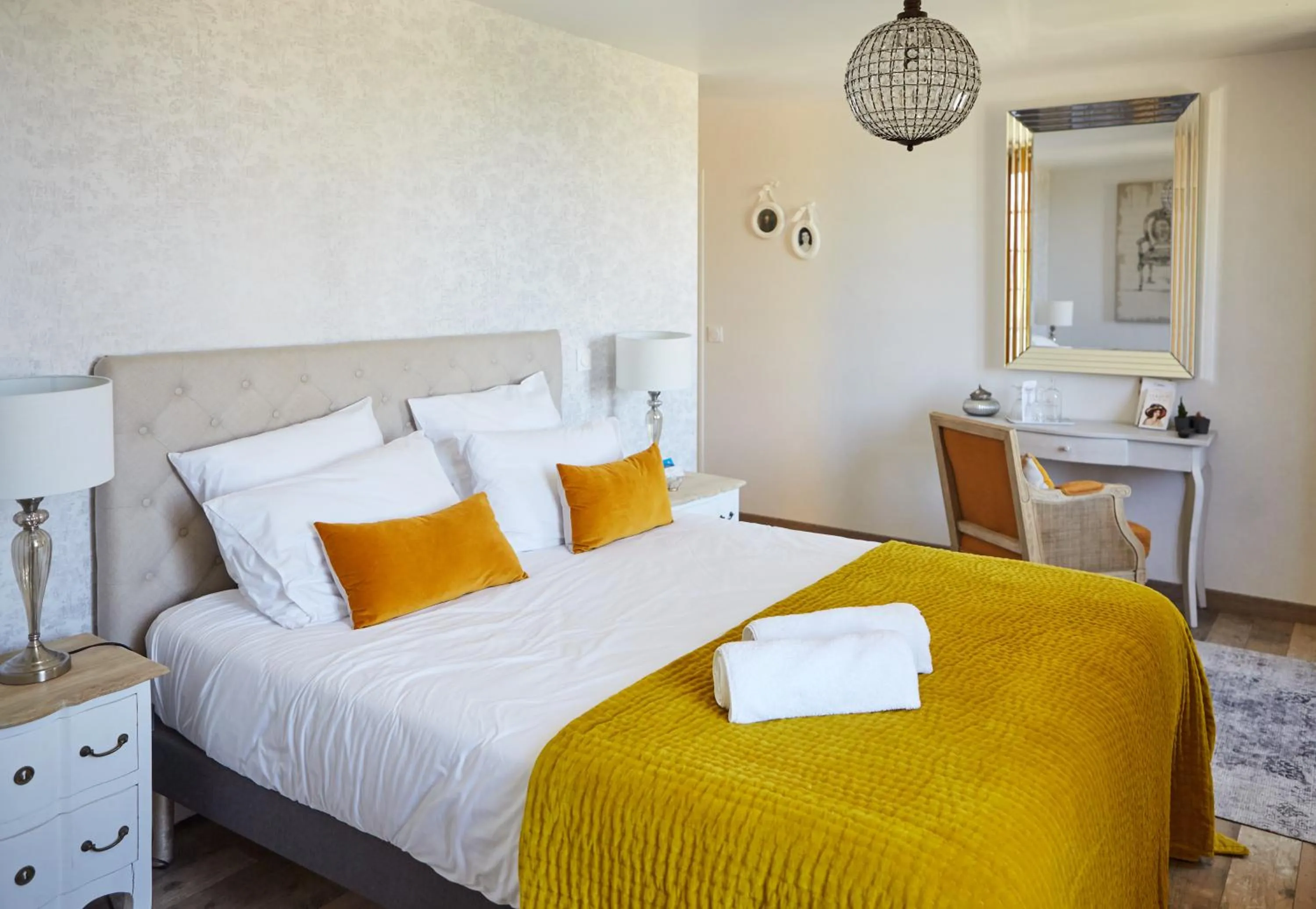 Bed in Domaine de la Fauvriere