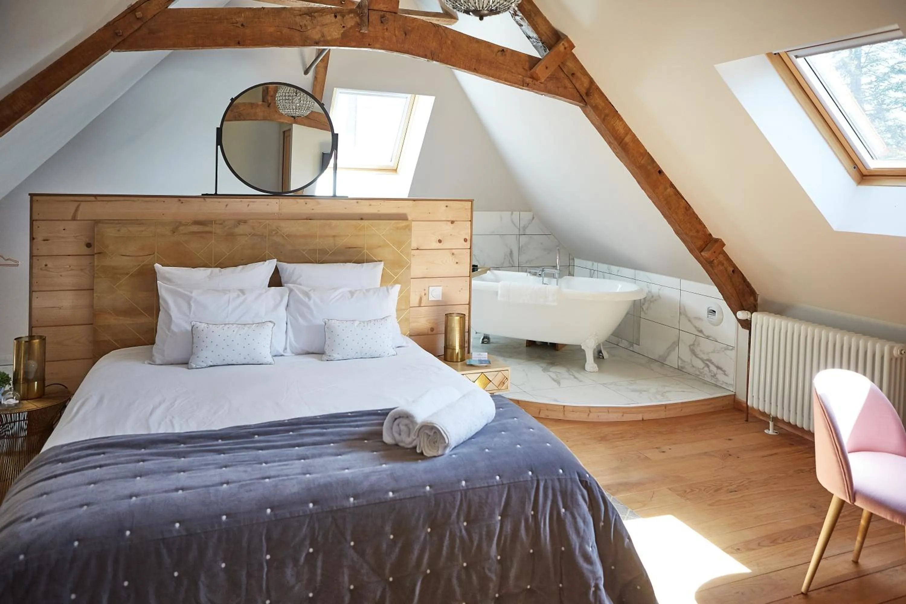 Bed in Domaine de la Fauvriere