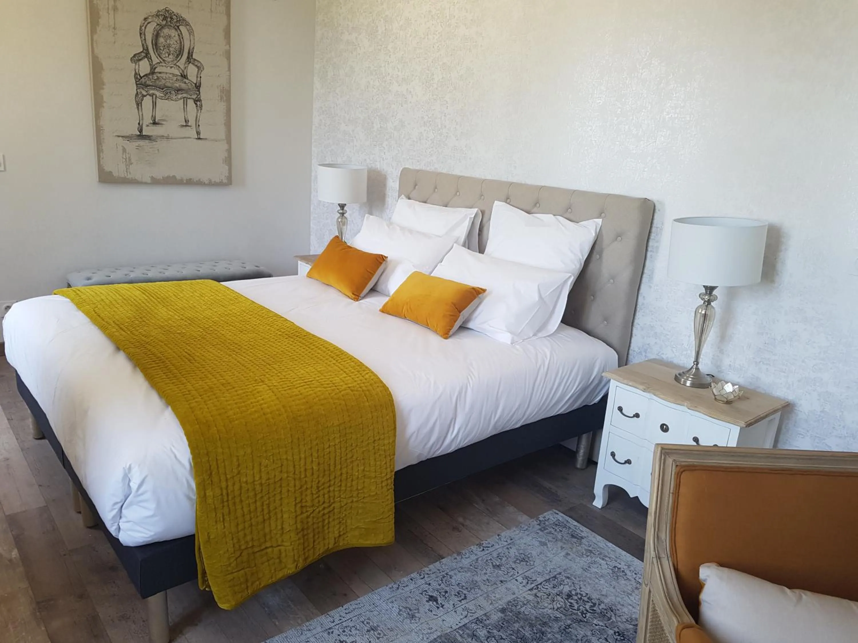 Bed in Domaine de la Fauvriere