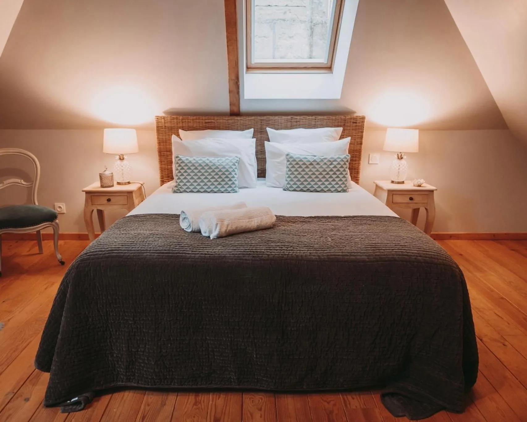 Bed in Domaine de la Fauvriere