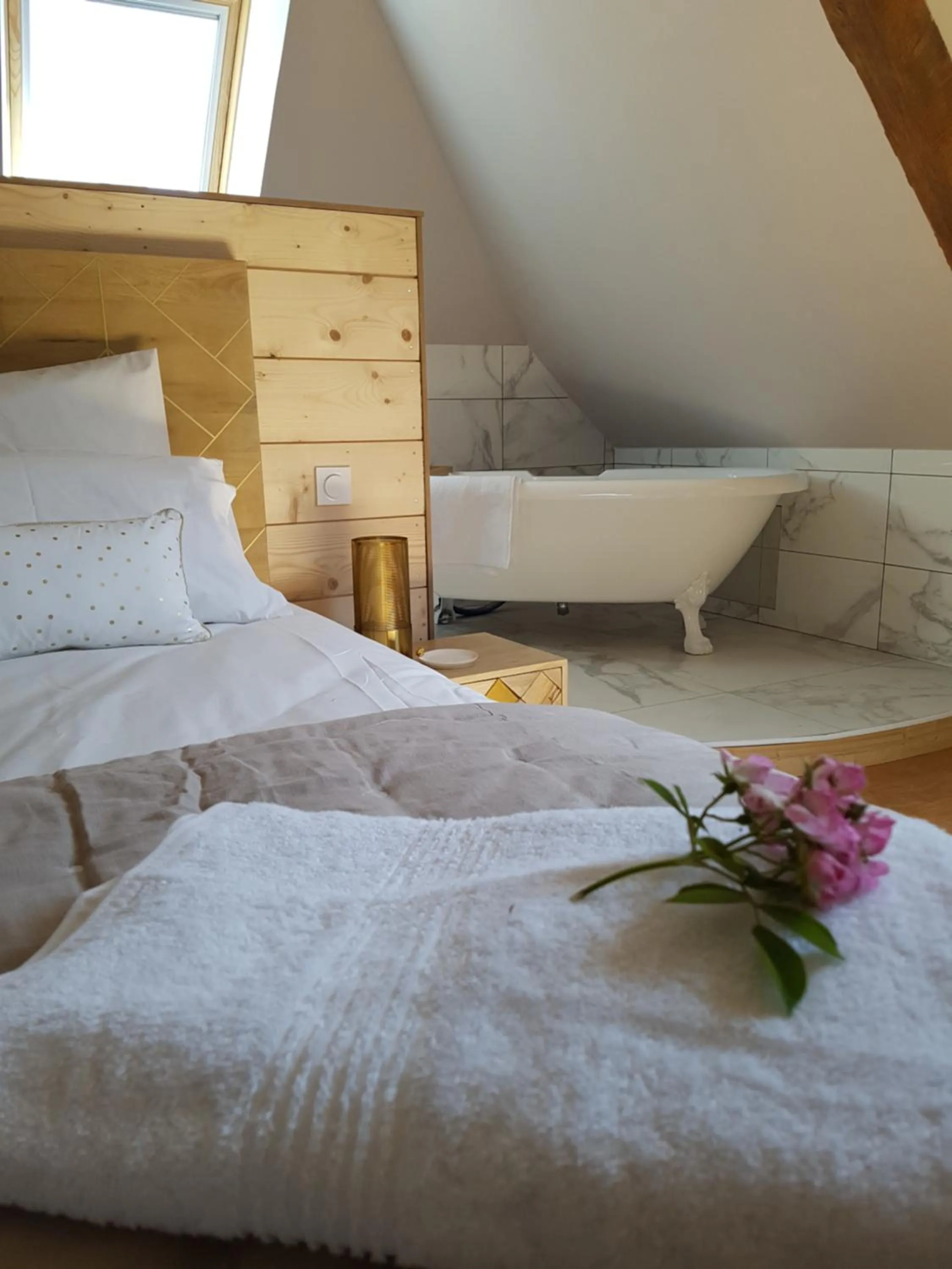 Bed in Domaine de la Fauvriere