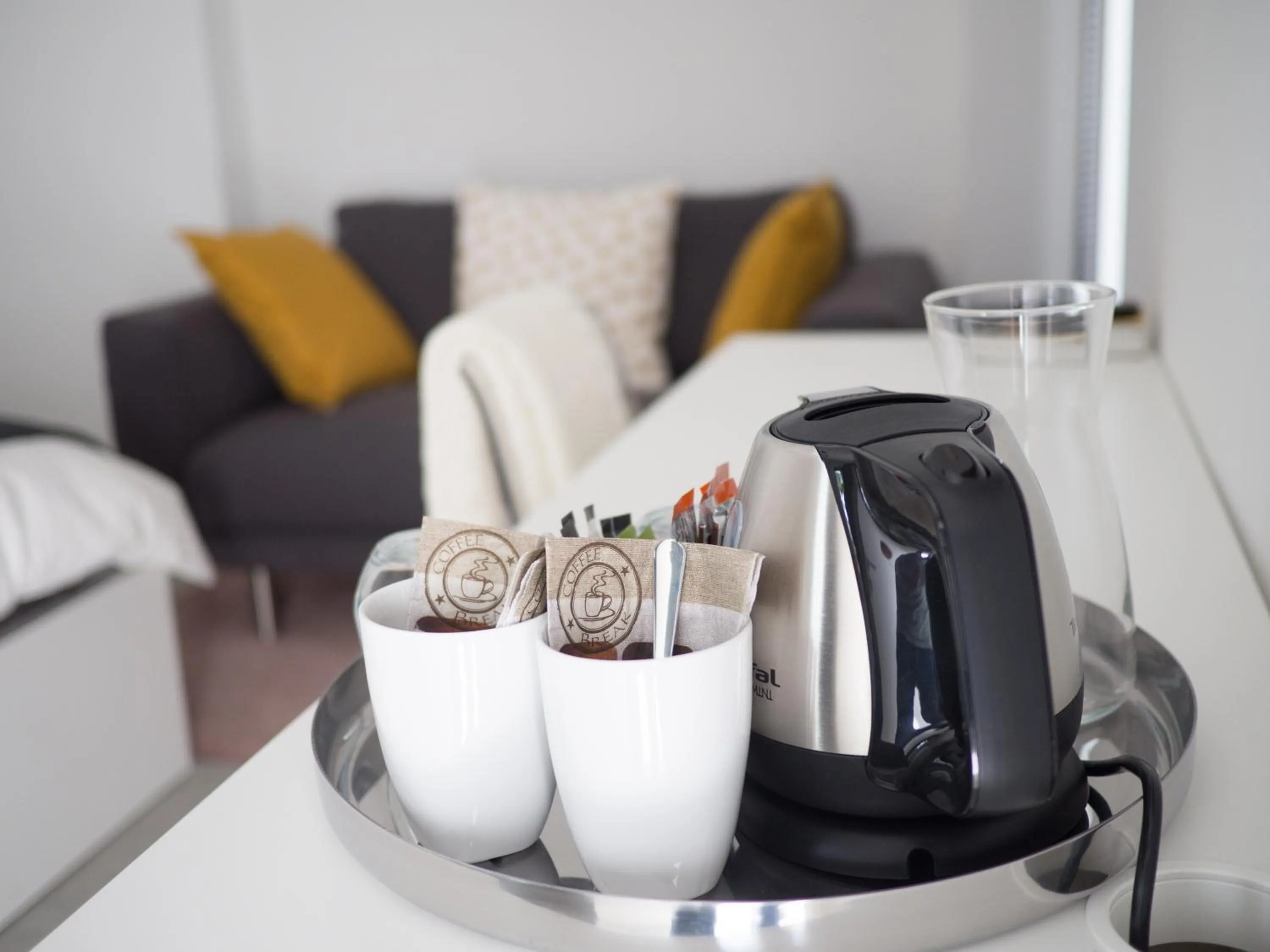 Coffee/tea facilities in Au jardin des Vennes