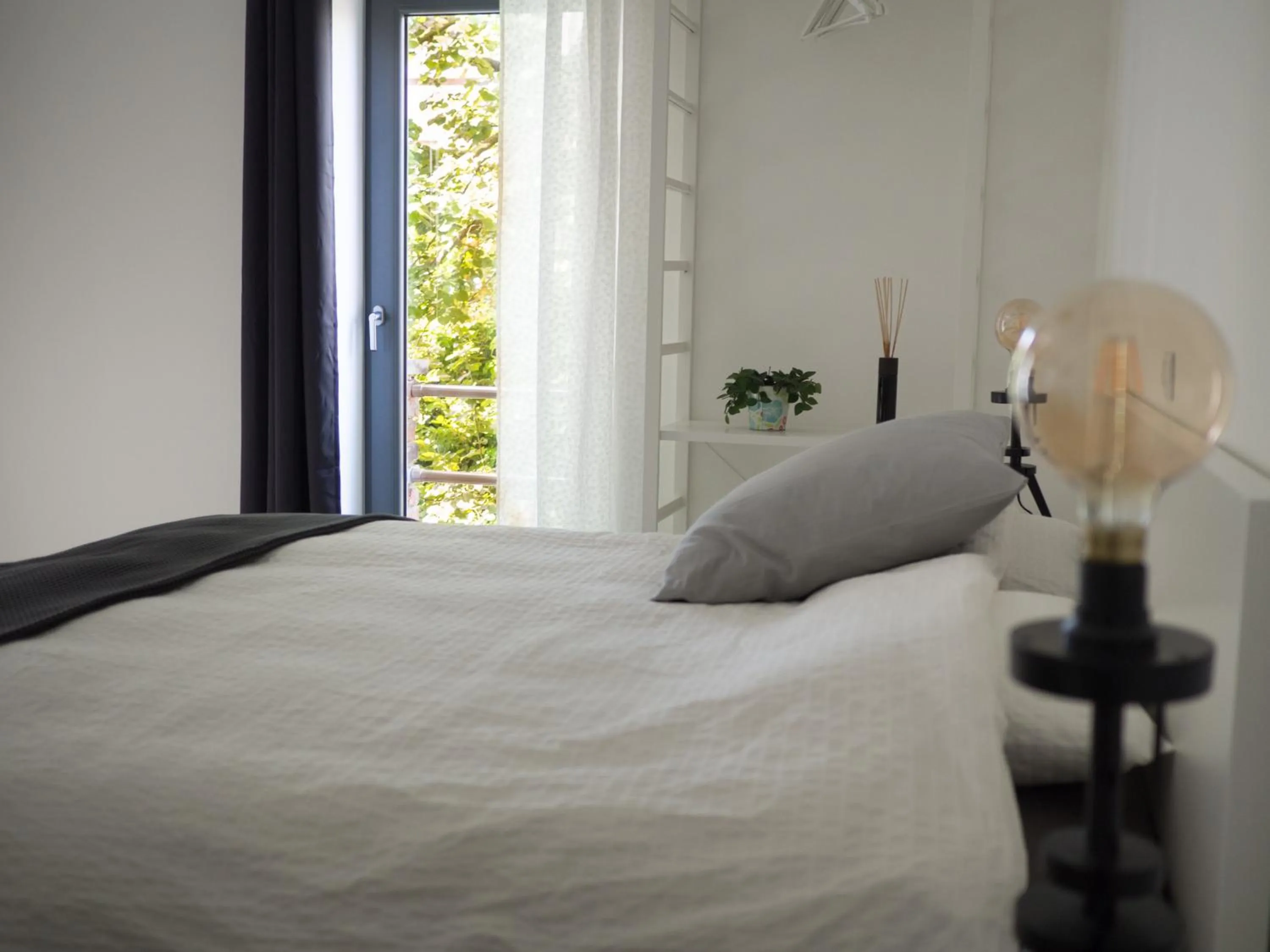 Bed in Au jardin des Vennes