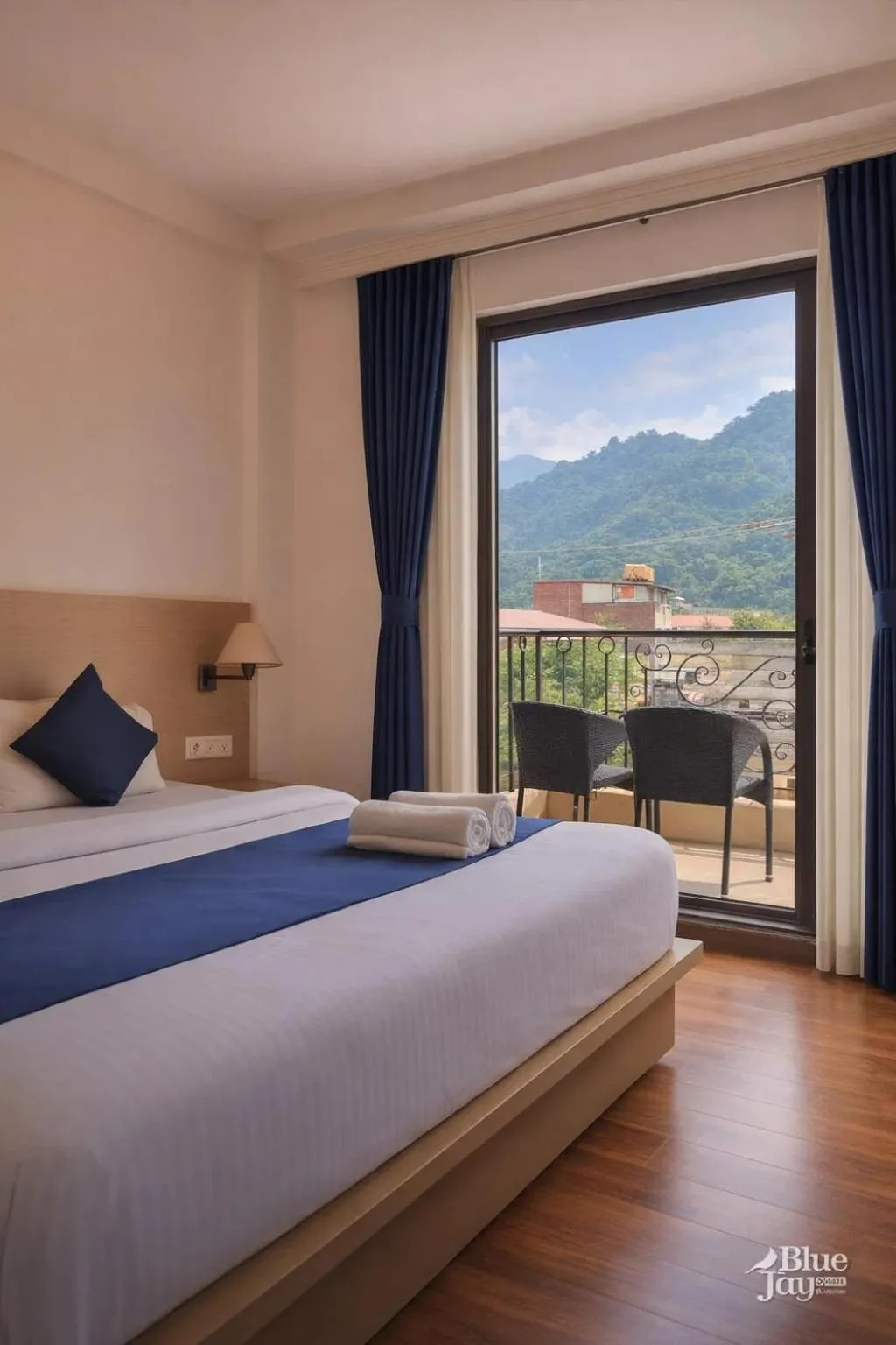 Bed in The Blue Jay Hostel