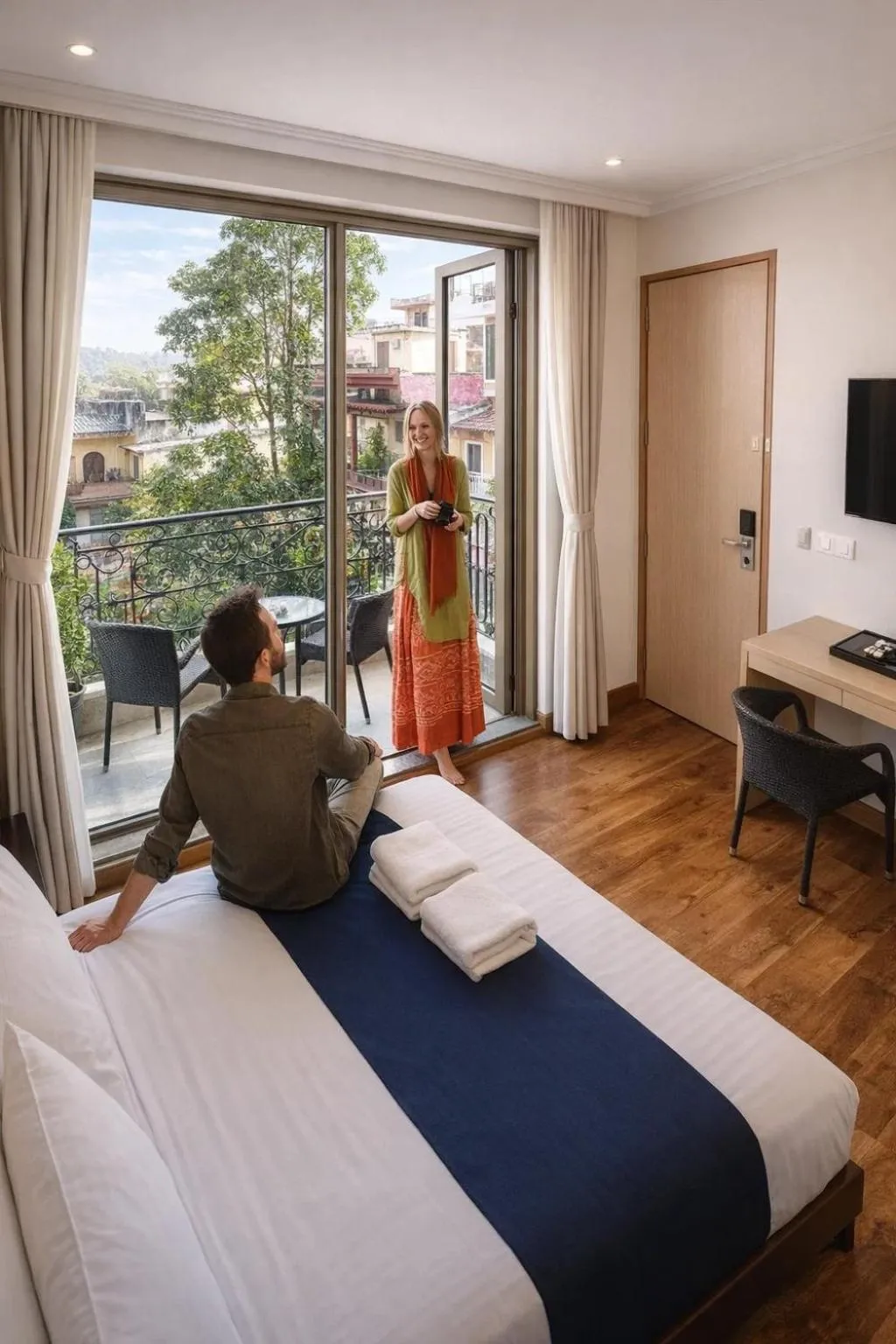 Bed in The Blue Jay Hostel