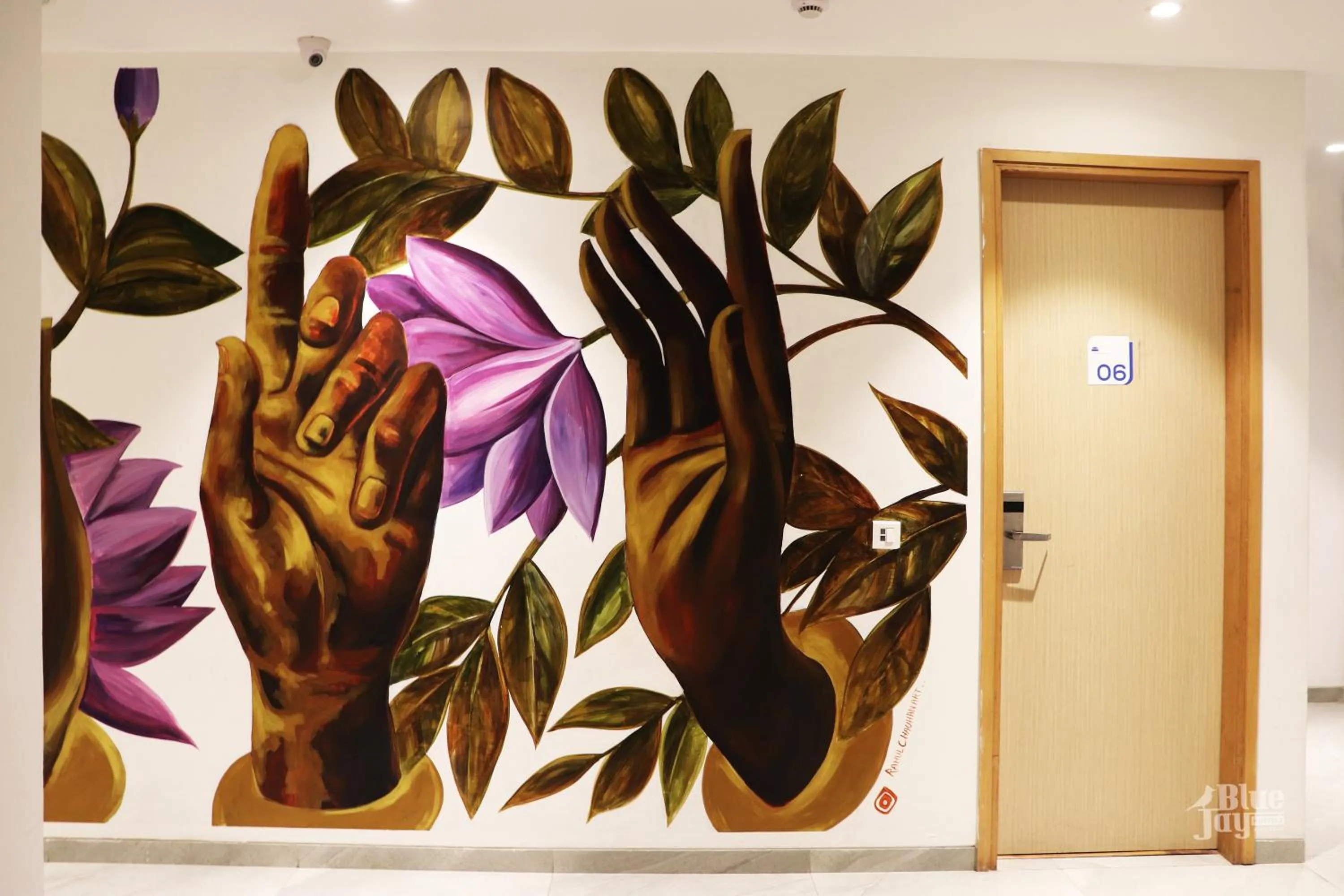 Property logo or sign in The Blue Jay Hostel - Dorms & Rooms