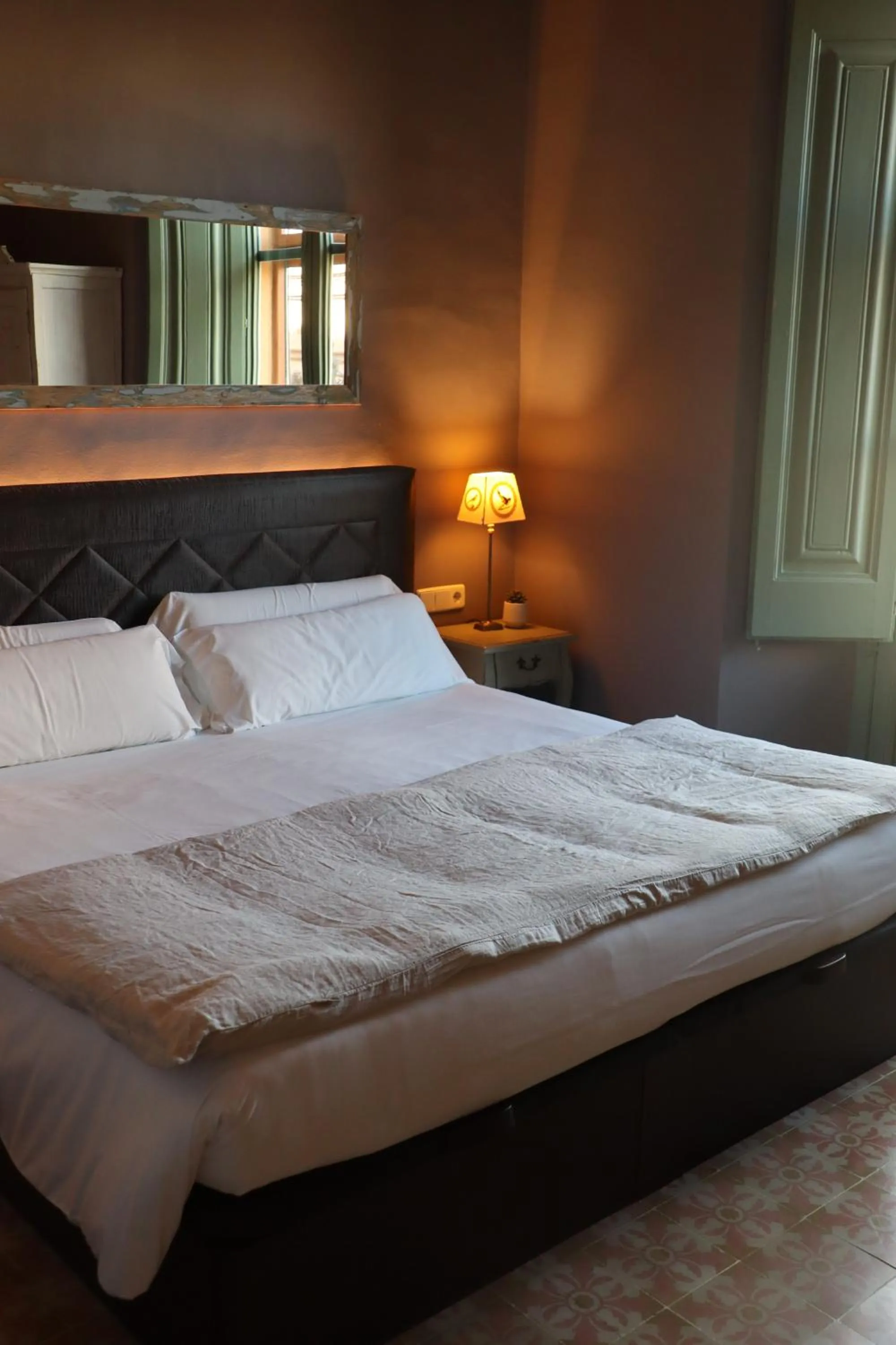 Bed in La Indiana de Begur, Petit Hotel Boutique