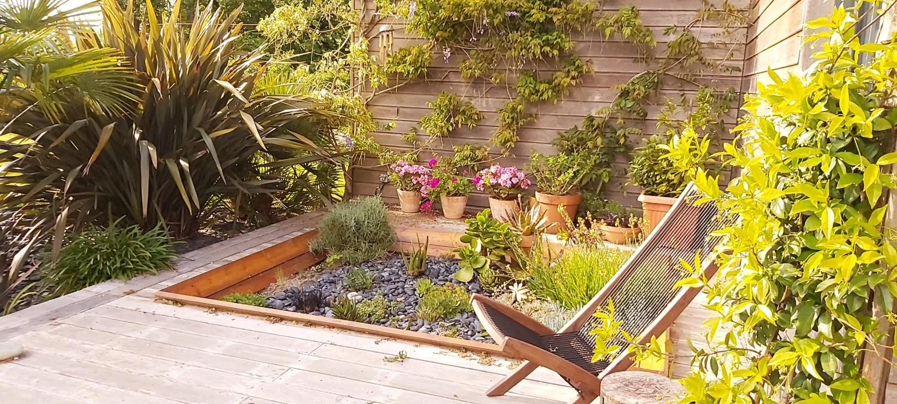 Patio in L'Oustaou du Bodo