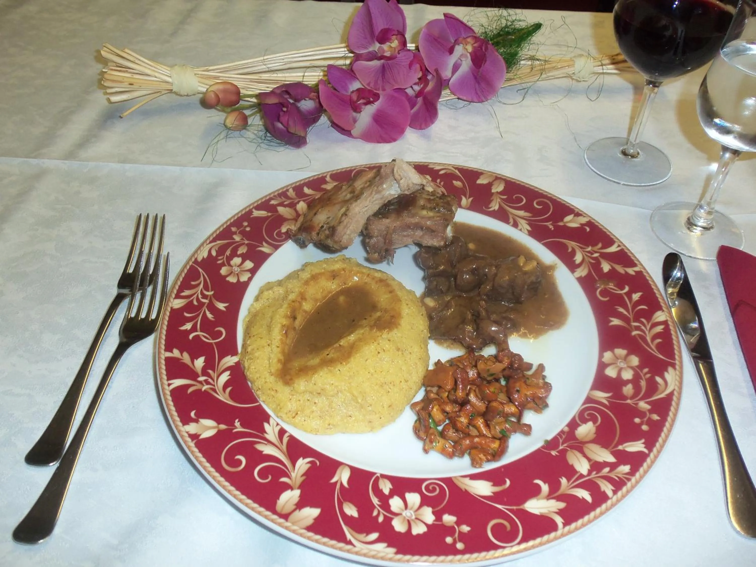 Food close-up in Albergo Alla Comparsa