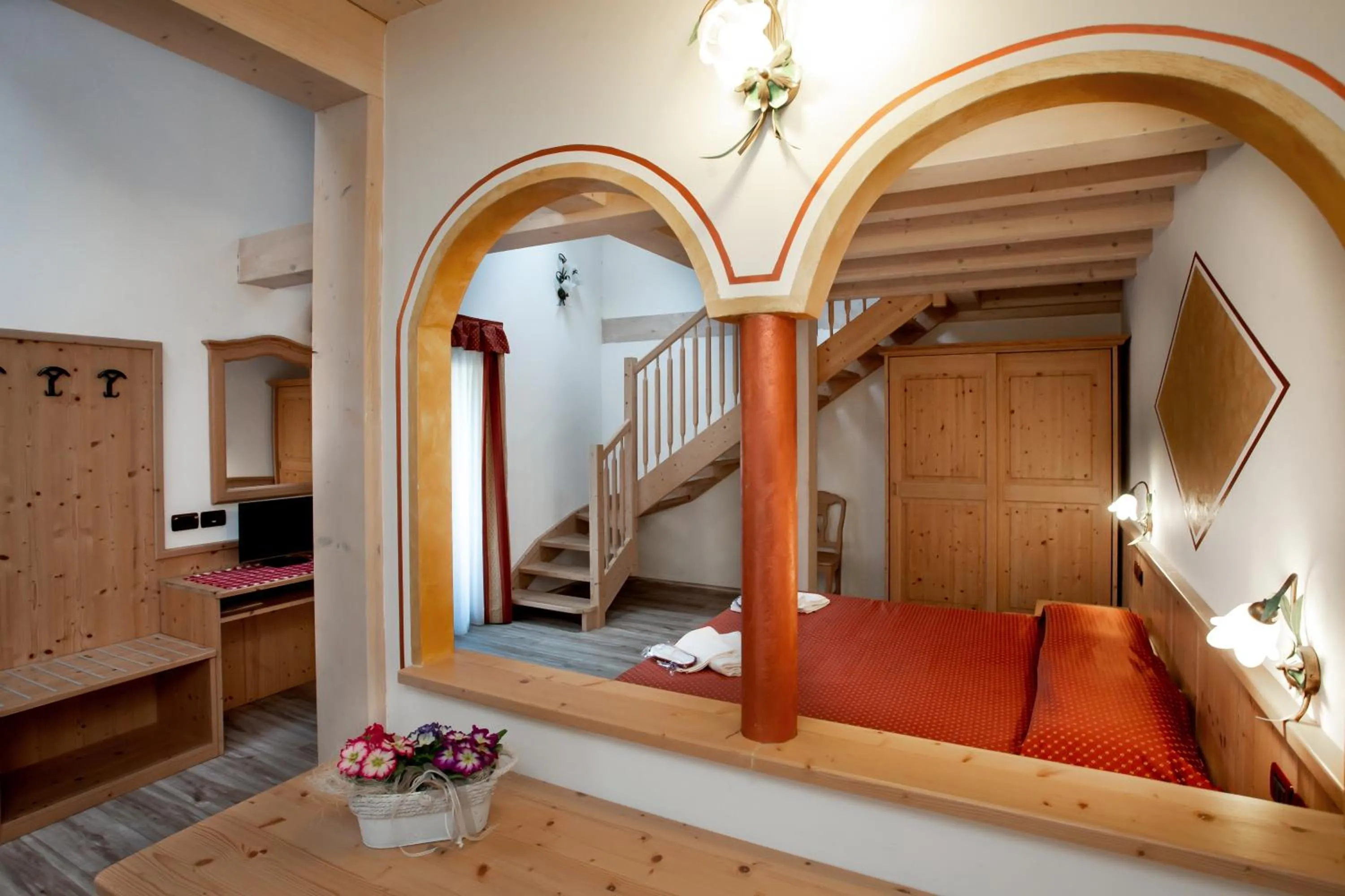 Bedroom, Bed in Albergo Alla Comparsa