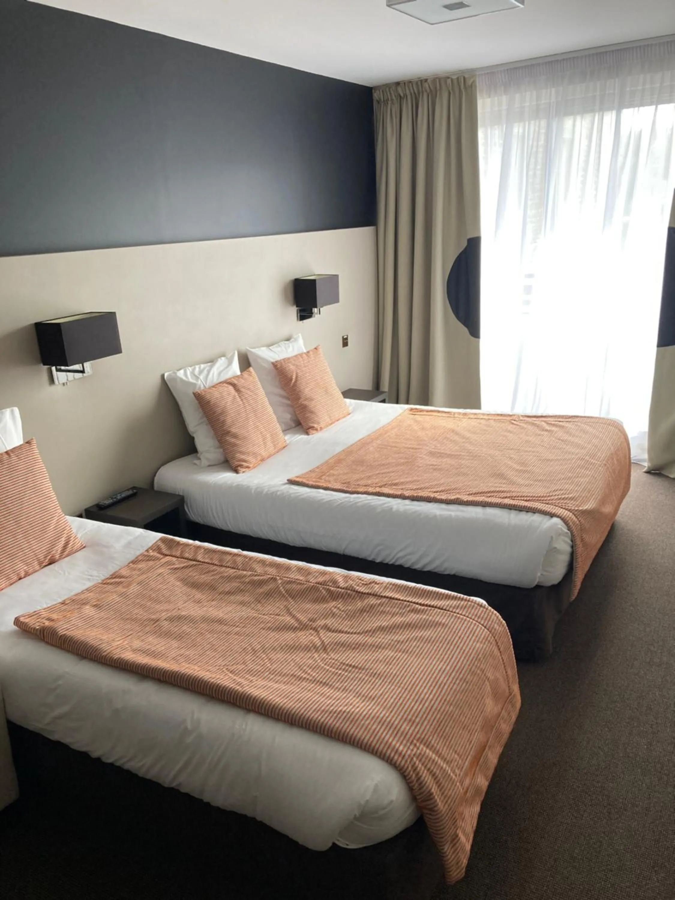 Bed in Hotel Georges