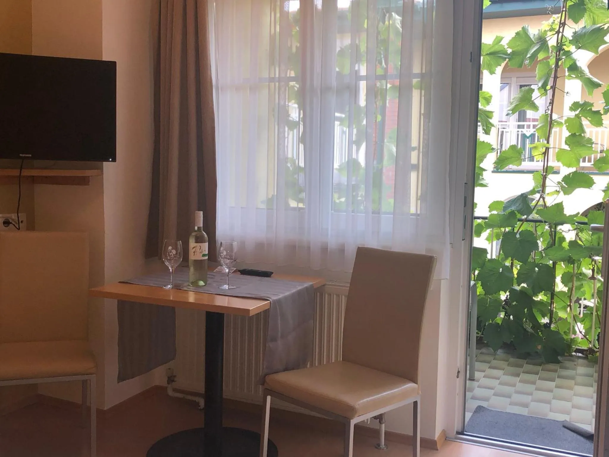 Seating area in Pension Peterhof