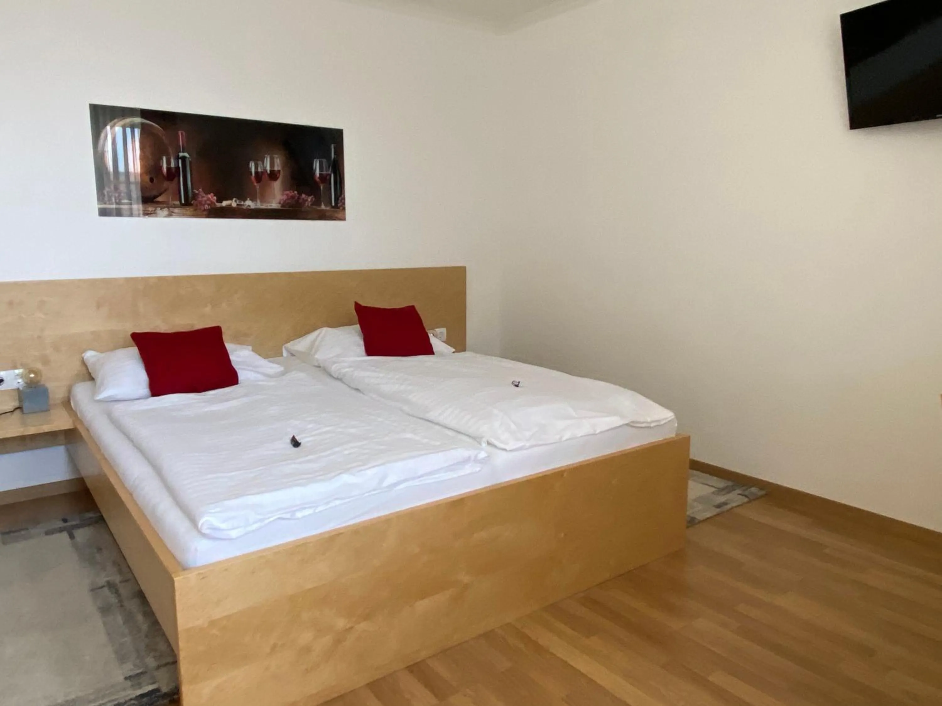 Bed in Pension Peterhof