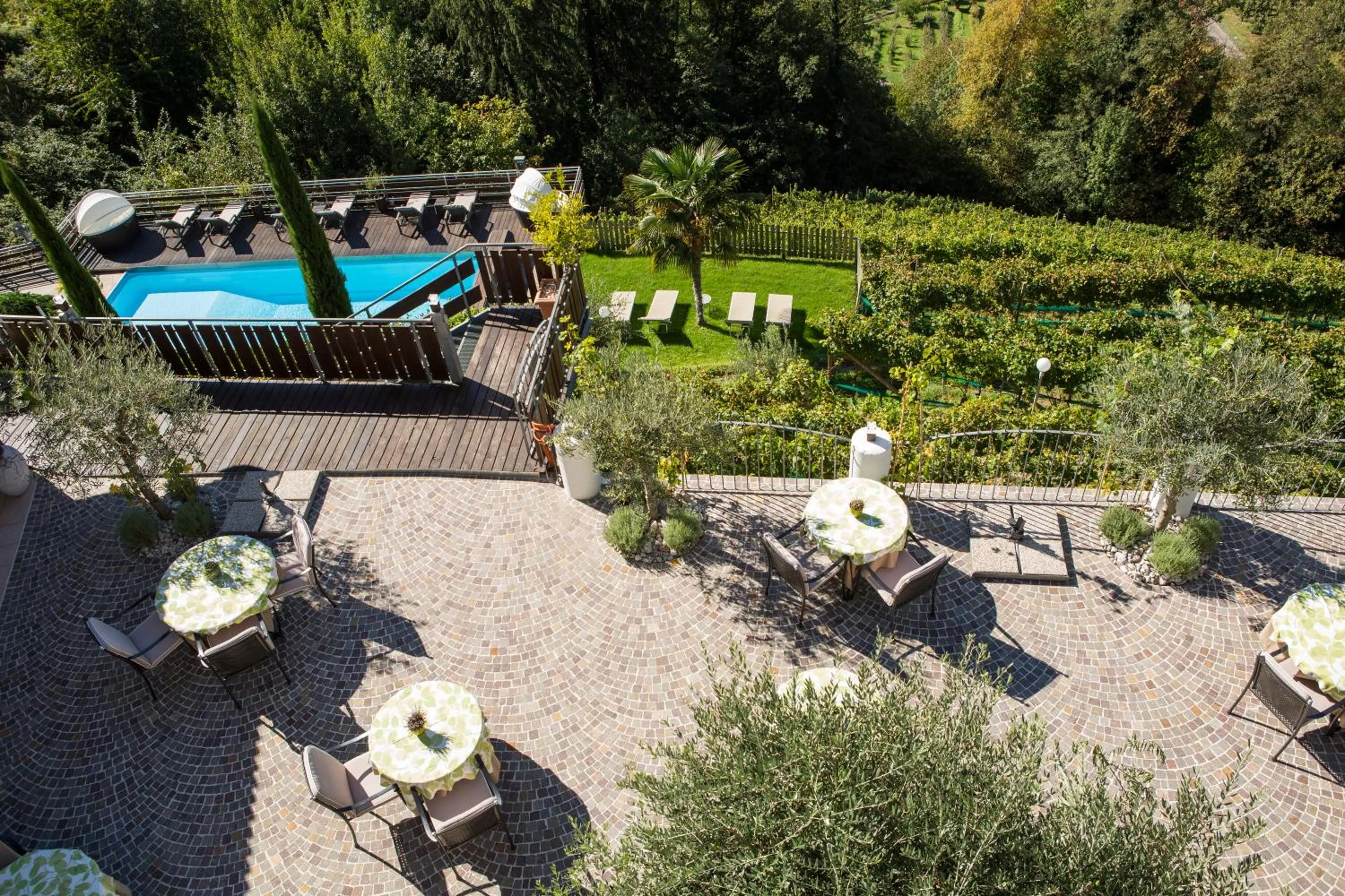 Bird's eye view in Hotel Weingut Innerleiterhof