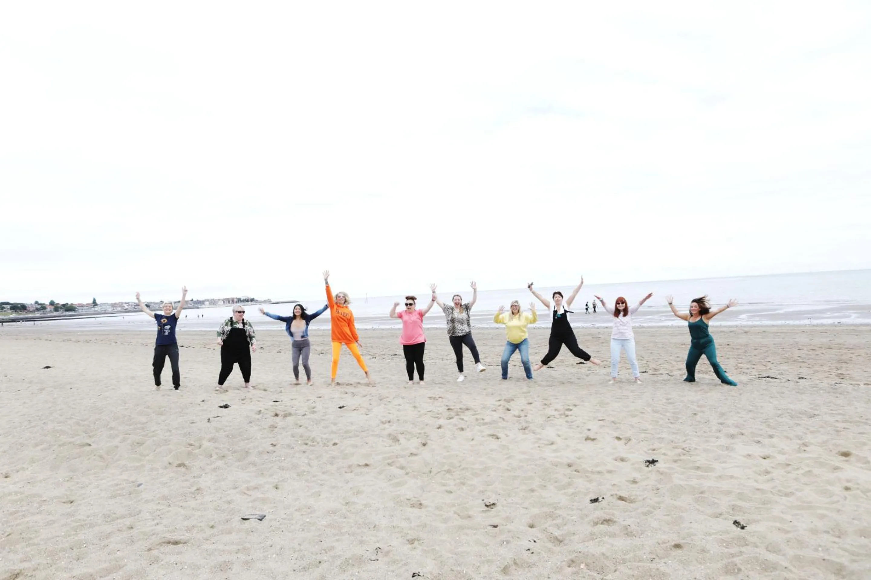 Beach in Bryn Woodlands House