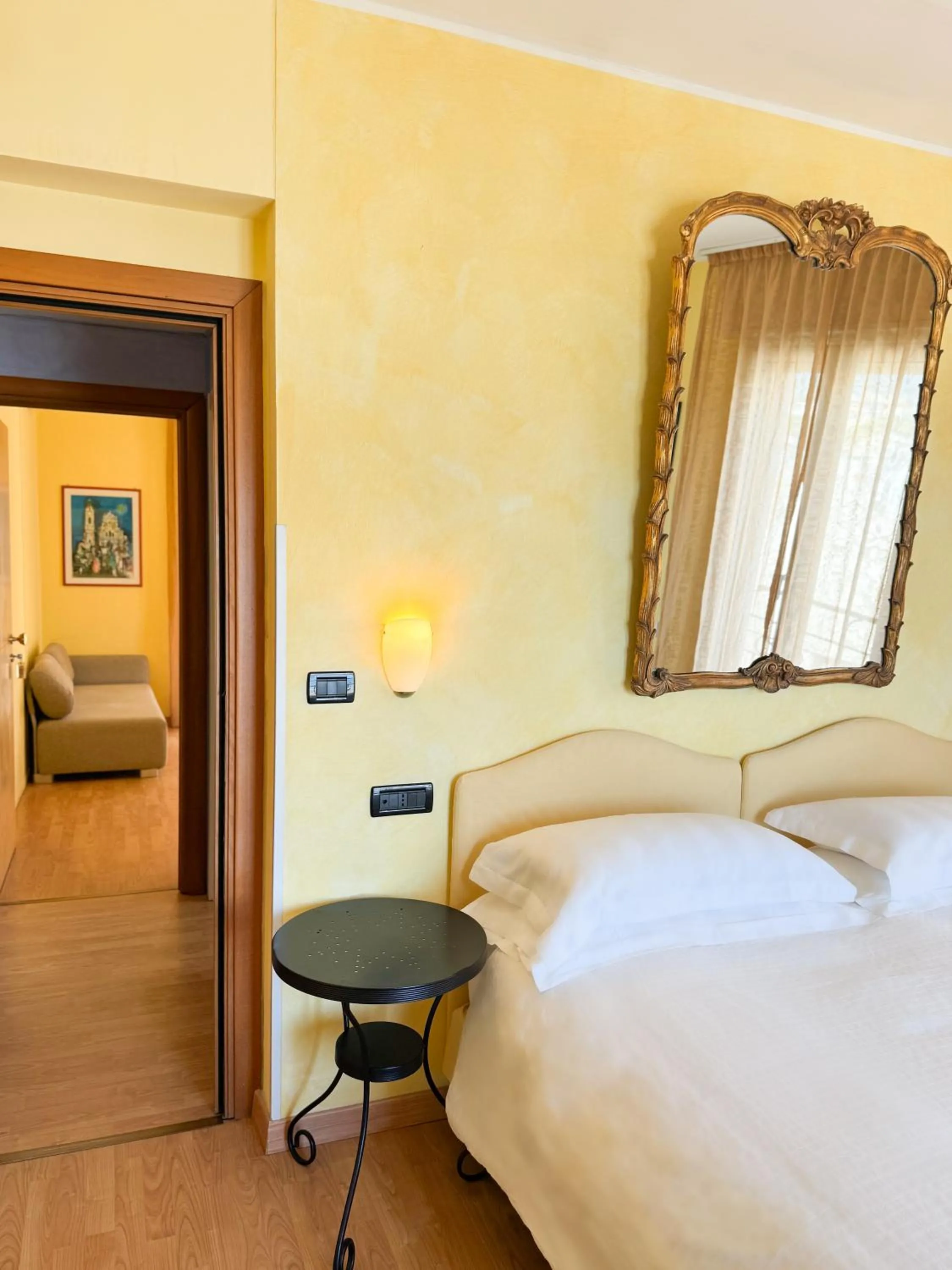 Bed in Jasmin Charme Hotel