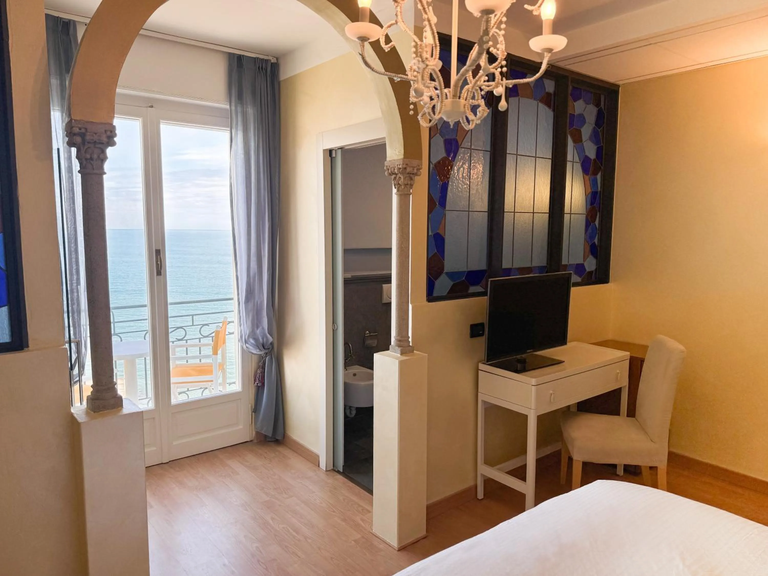 Bed in Jasmin Charme Hotel