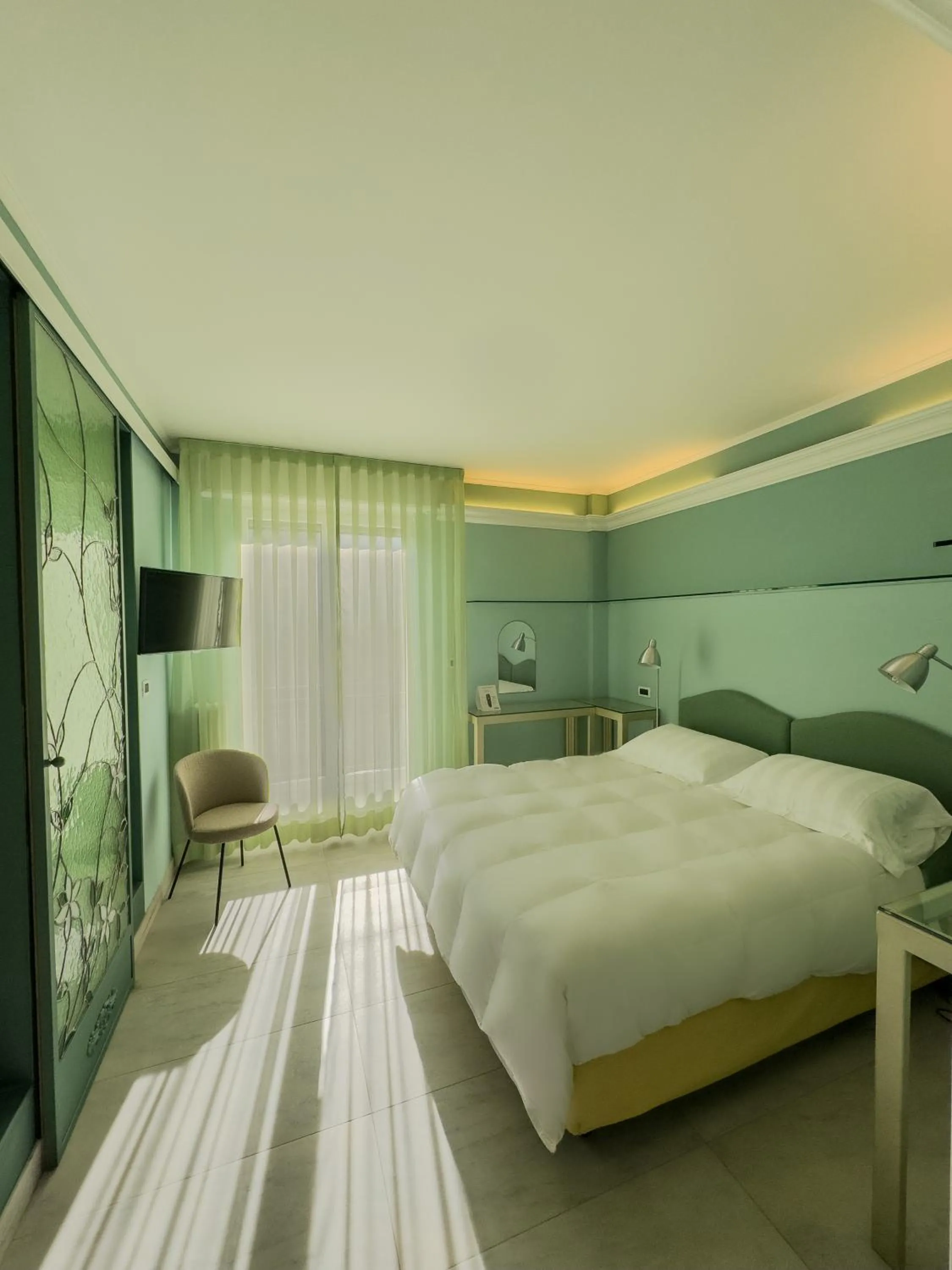 Bed in Jasmin Charme Hotel