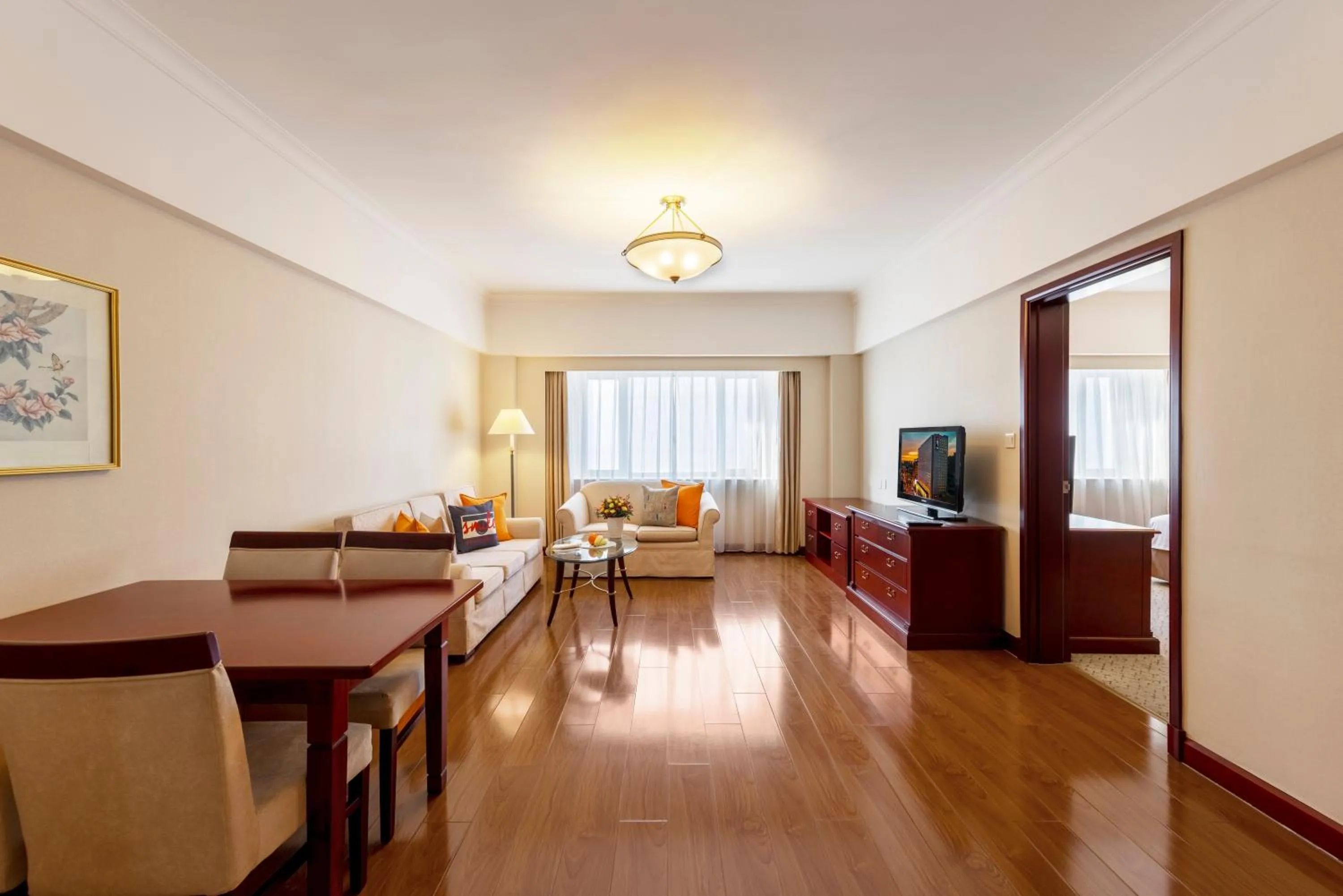 Living room in JEN Shenyang by Shangri-La