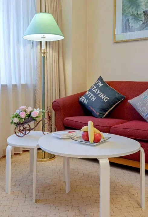 Seating area in JEN Shenyang by Shangri-La