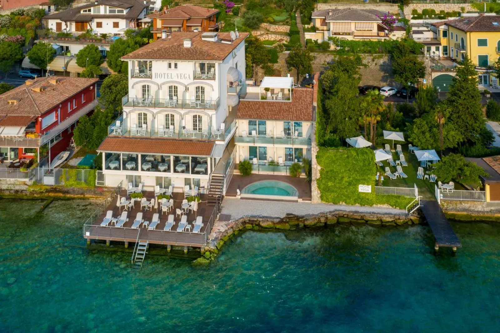 Bird's eye view in Hotel Vega