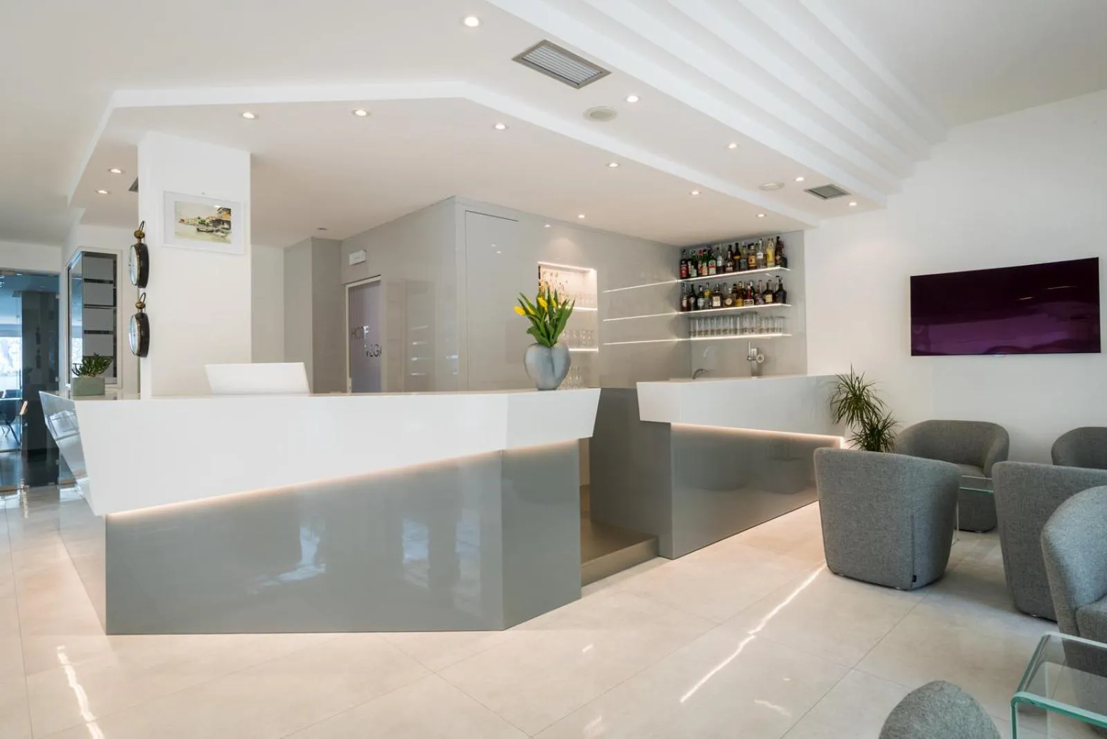 Lobby or reception in Hotel Vega