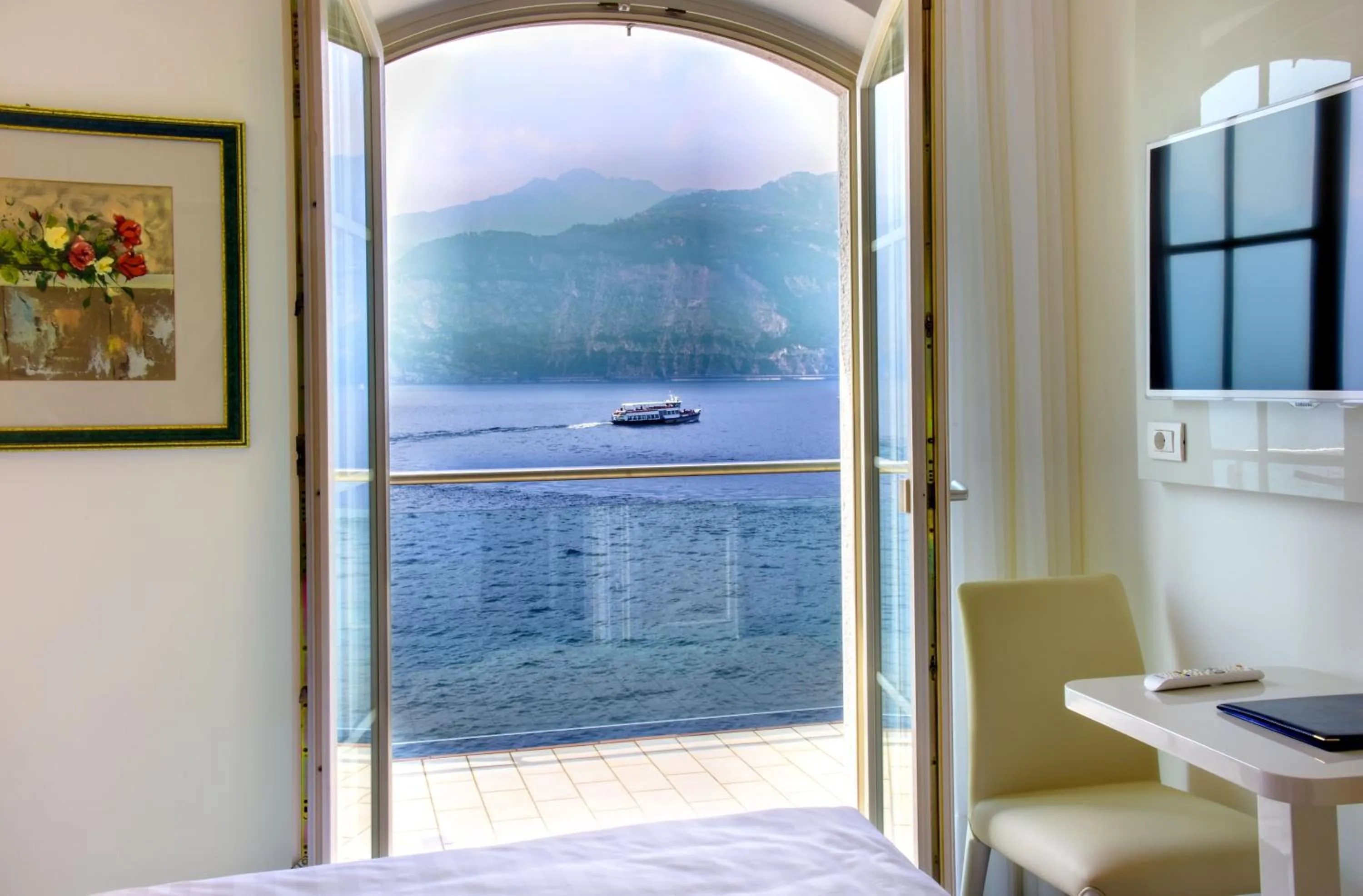 Lake view in Hotel Vega