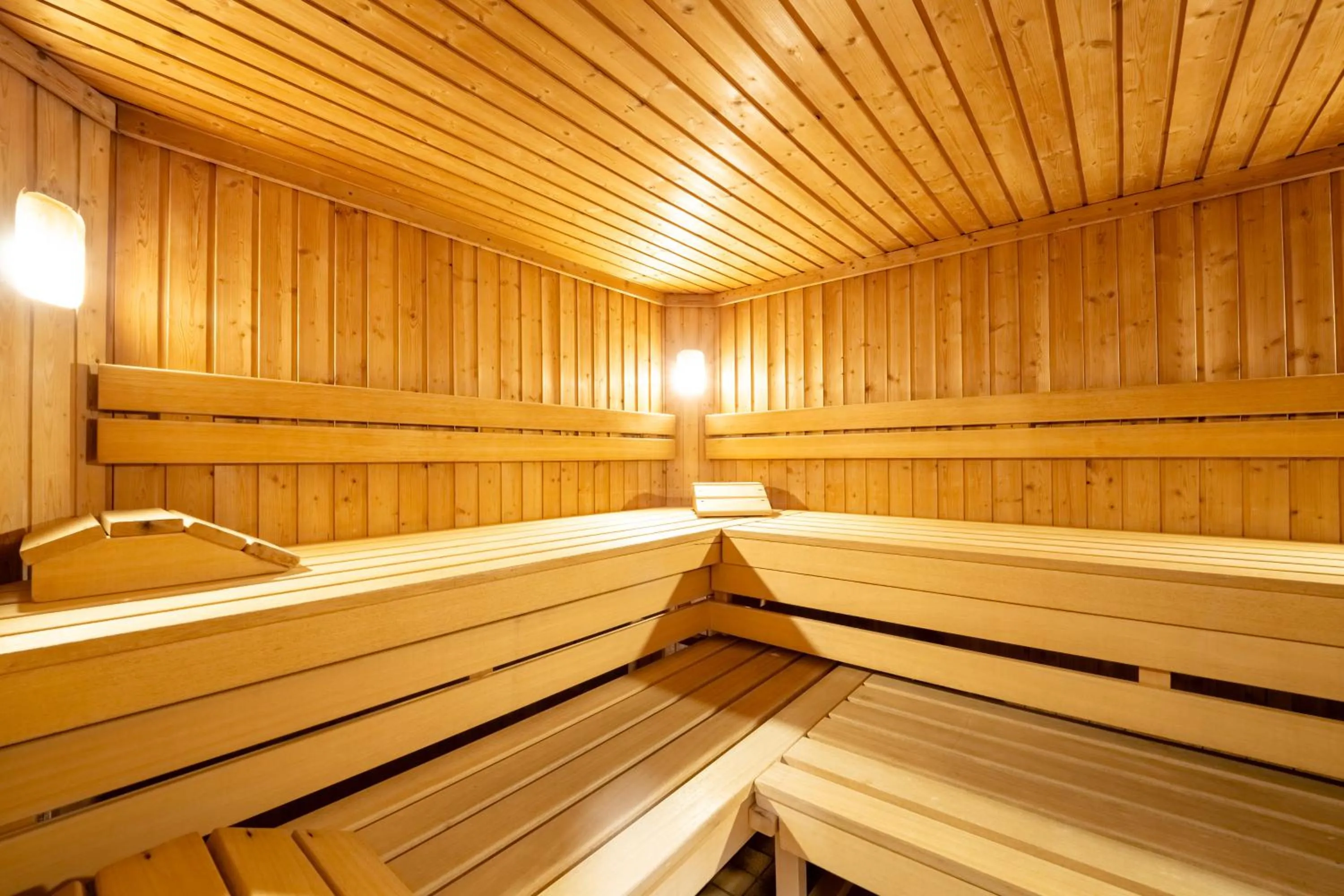 Sauna in Hotel Dolomites Inn