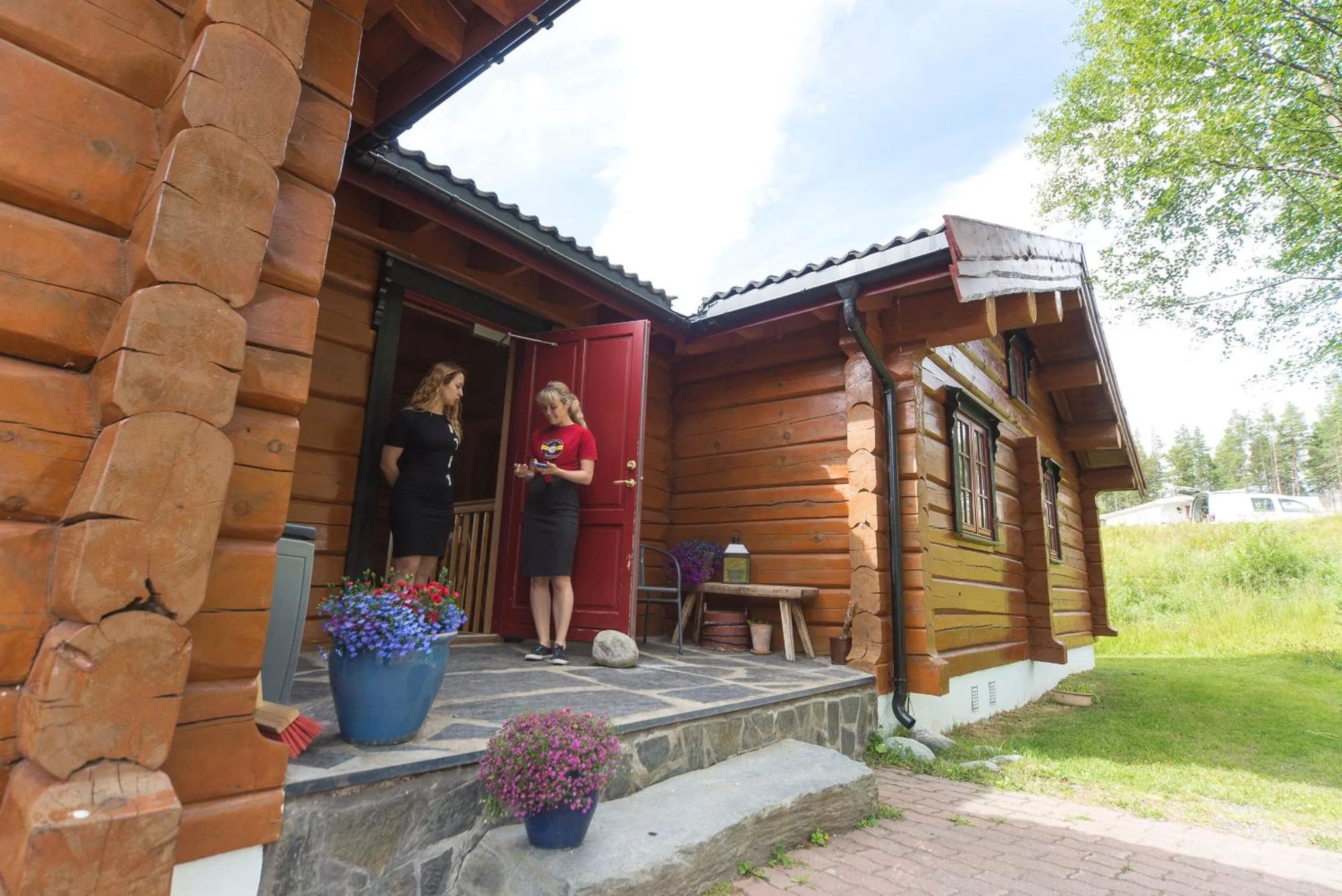 Family in Hytter Dombås