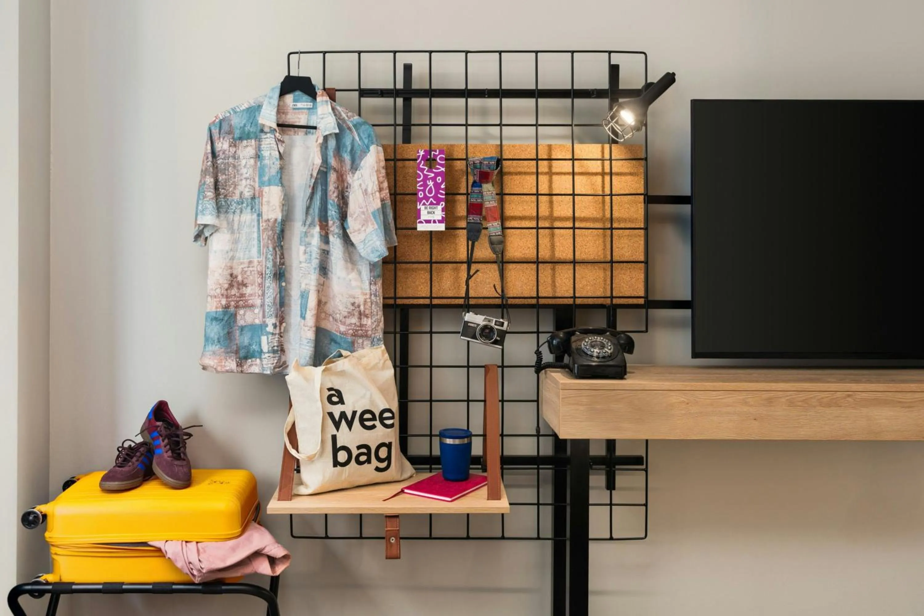 Photo of the whole room in Moxy Belfast City