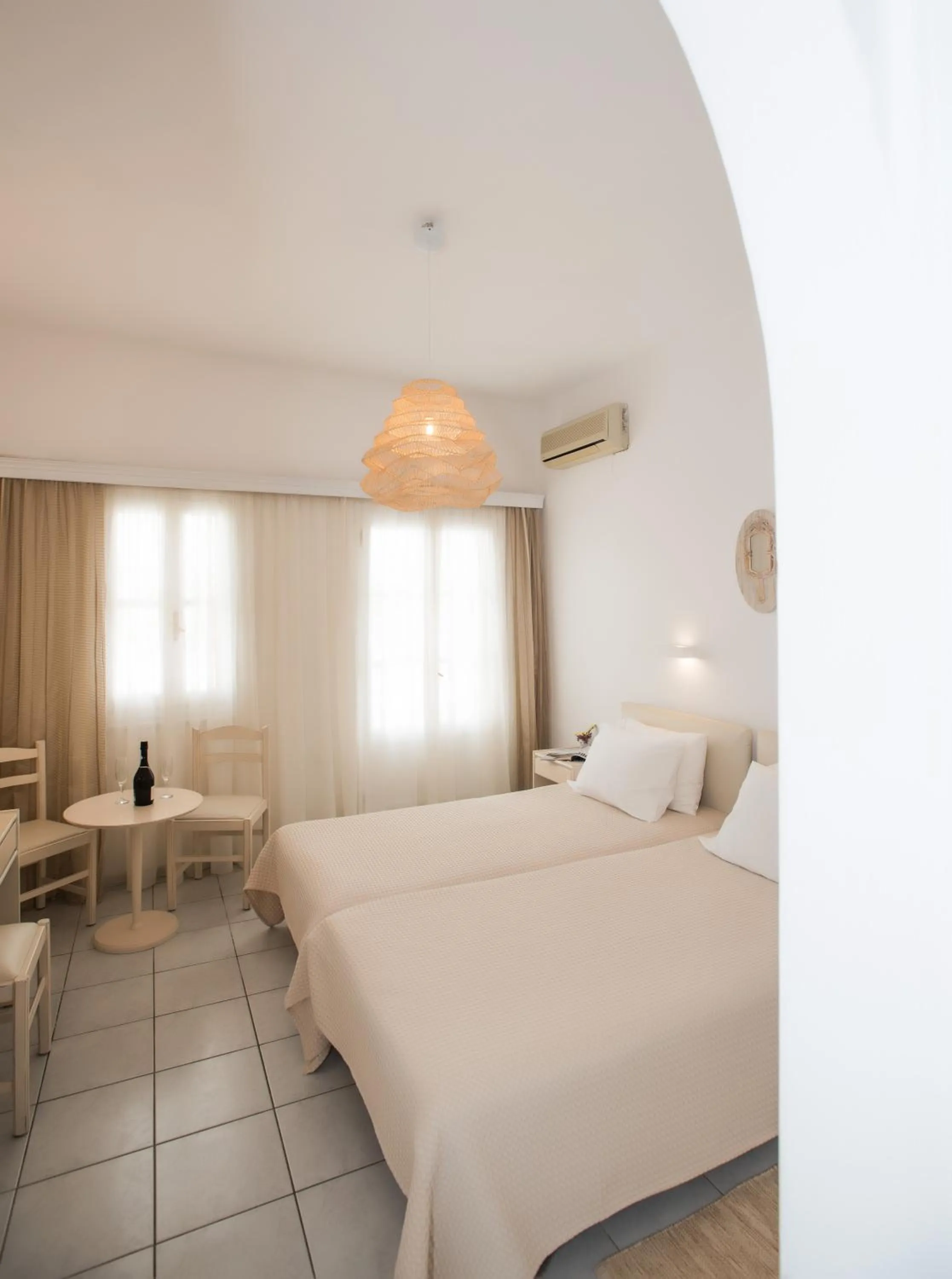 Bed in Hotel Charissi