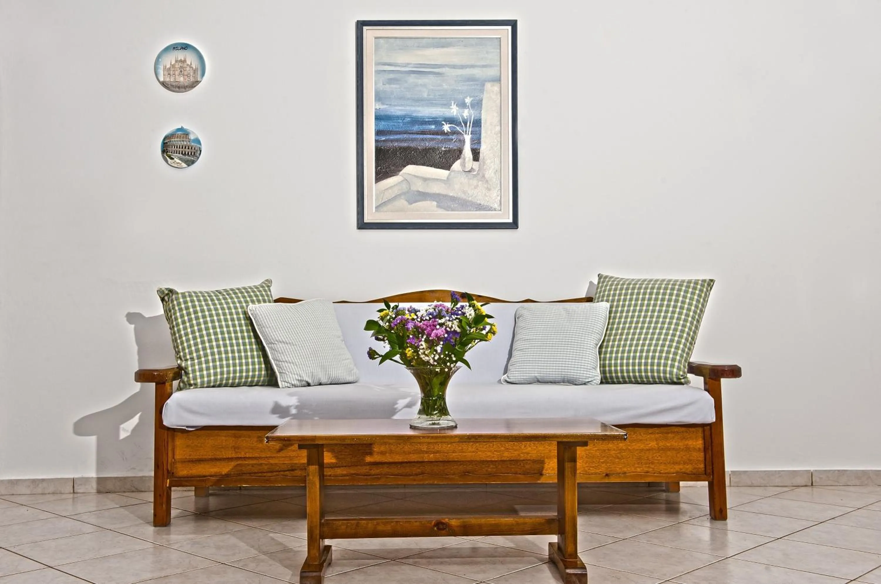 Decorative detail in Hotel Charissi