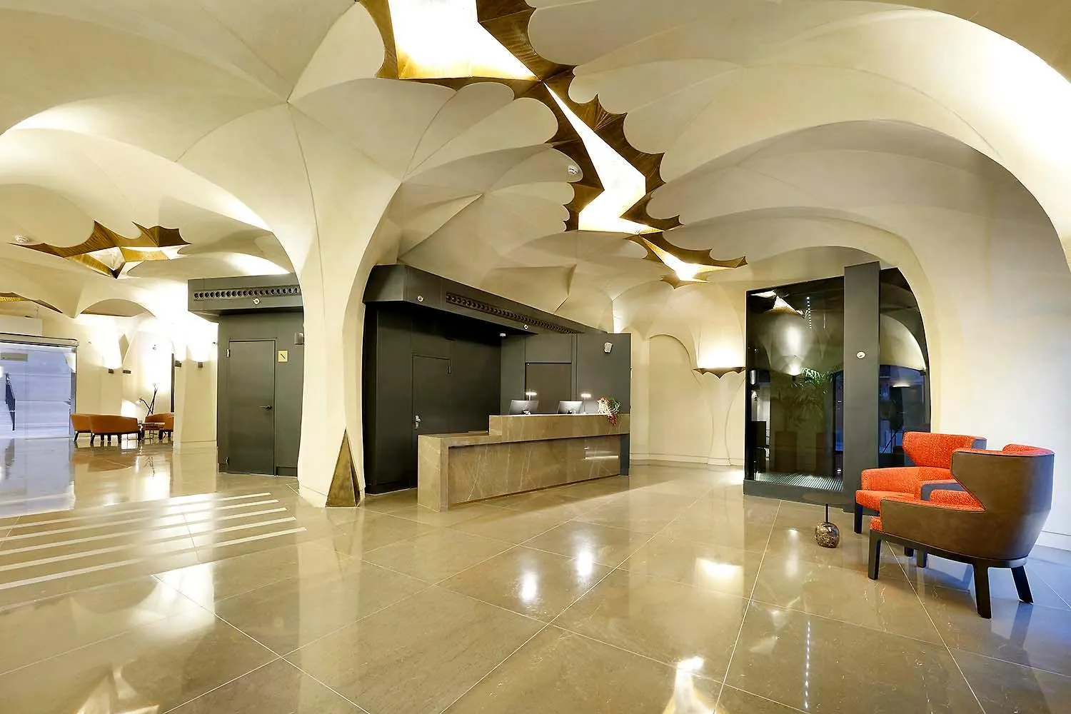 Lobby or reception in Áurea Catedral by Eurostars Hotel Company