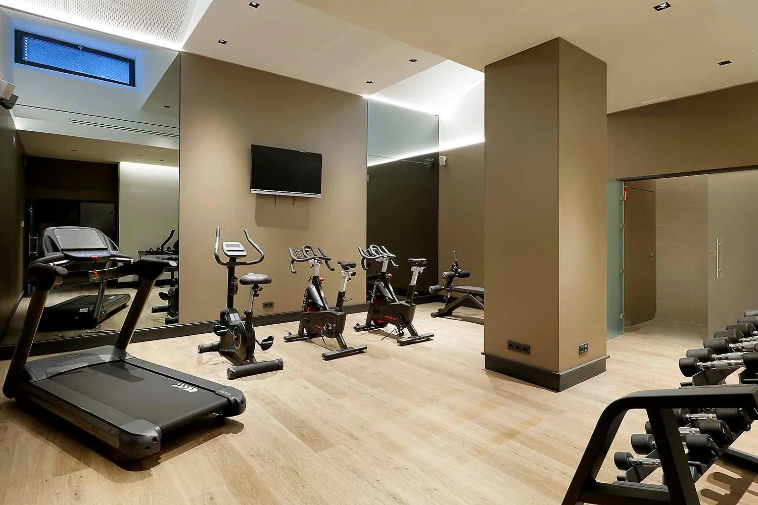 Fitness centre/facilities in Áurea Catedral by Eurostars Hotel Company